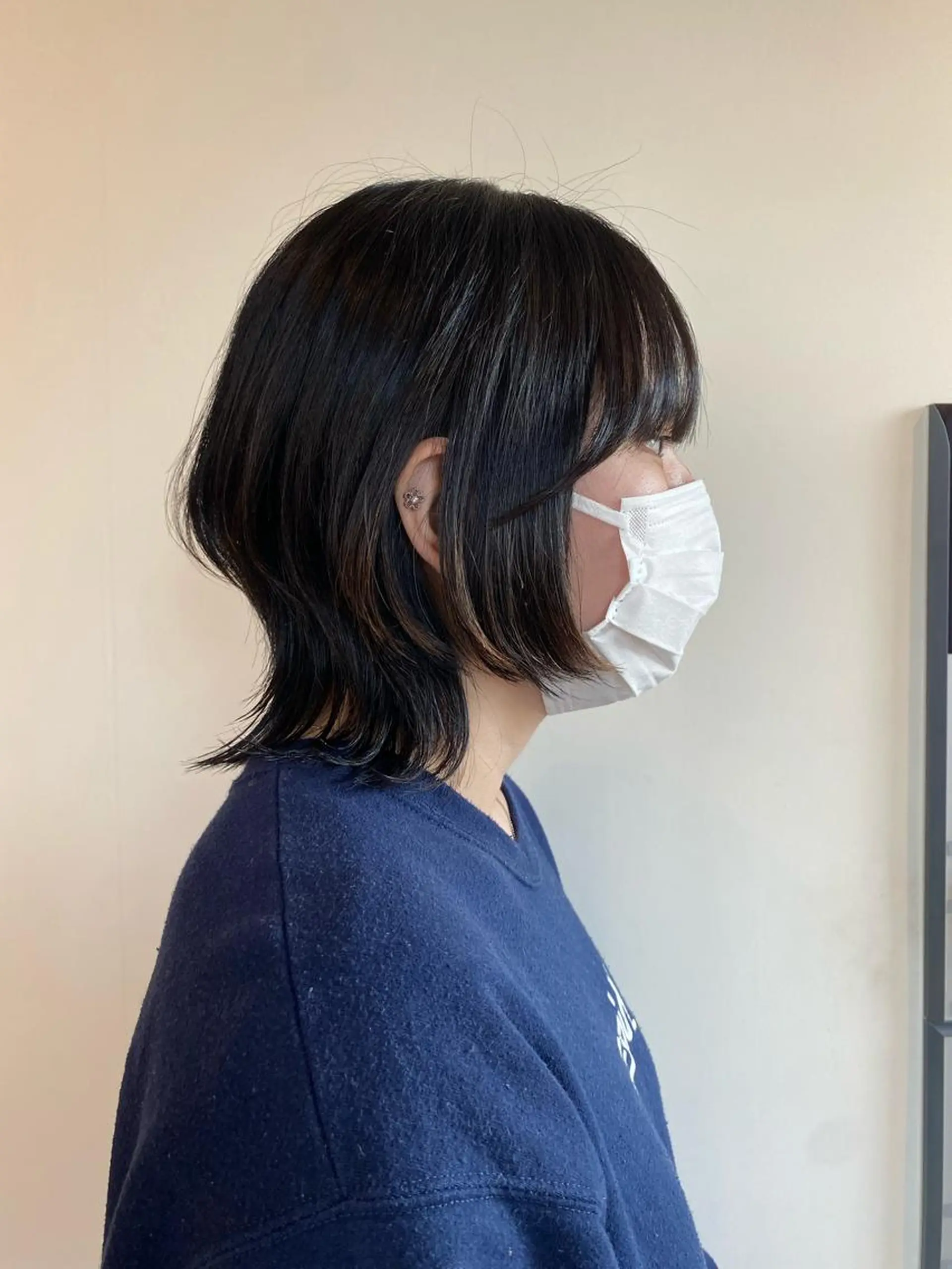 ミディアム ウルフカット 大阪ウルフカット ハッシュカットのヘアスタイル