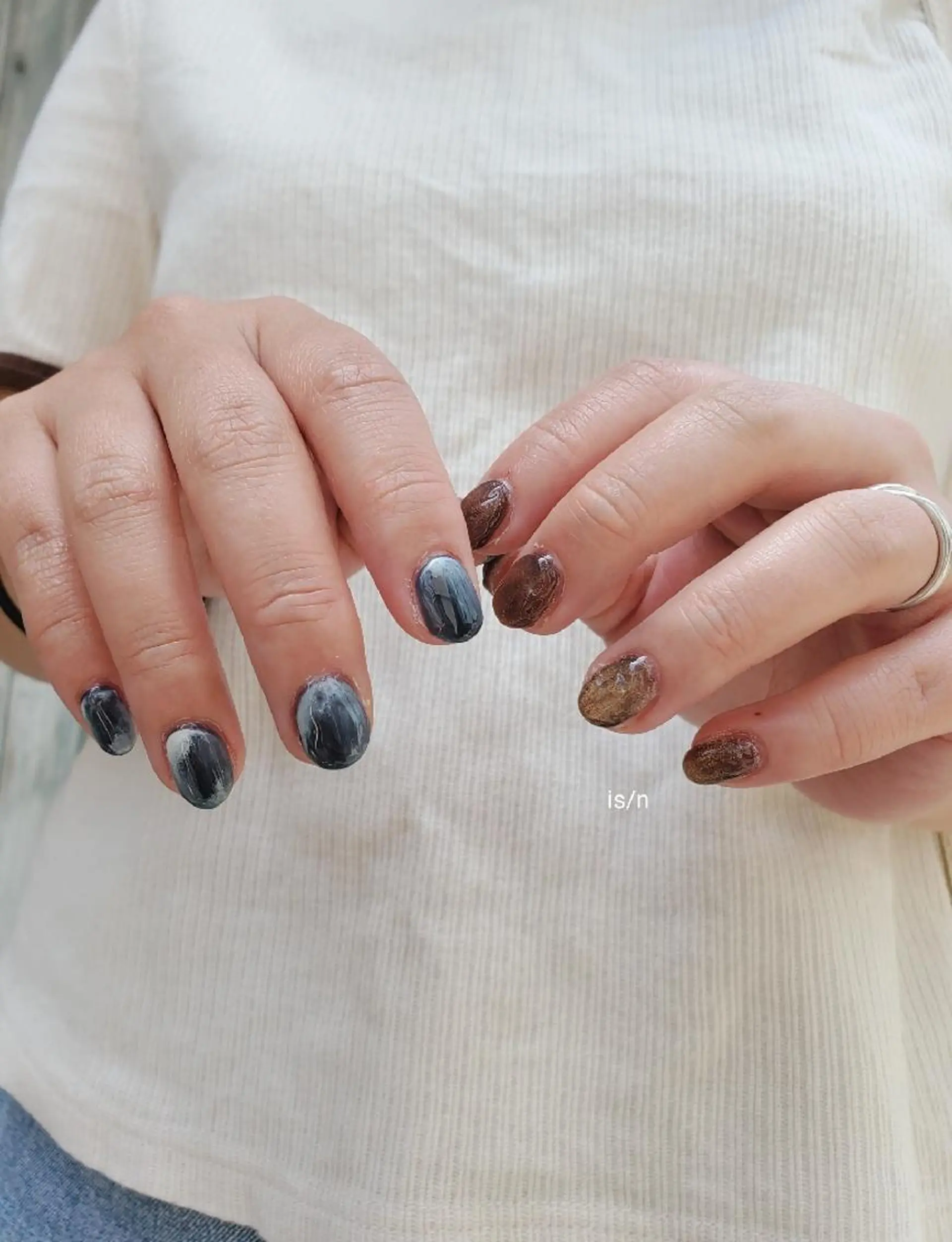 ネイル ハンドネイル 店長 佐藤のネイルデザイン