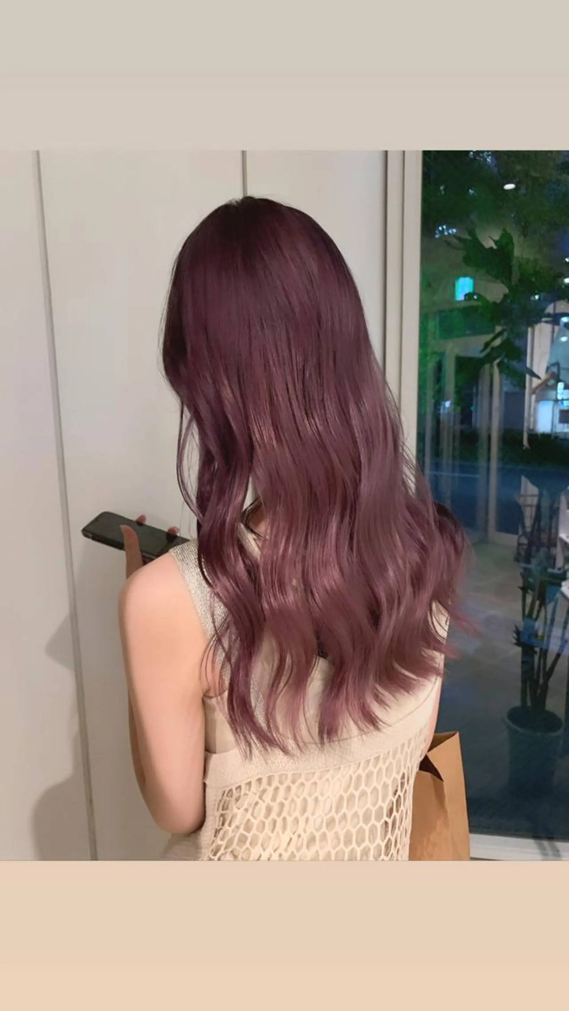 セミロング カラー 韓国風/顔周りカット /髪質改善RYOTAのヘアスタイル