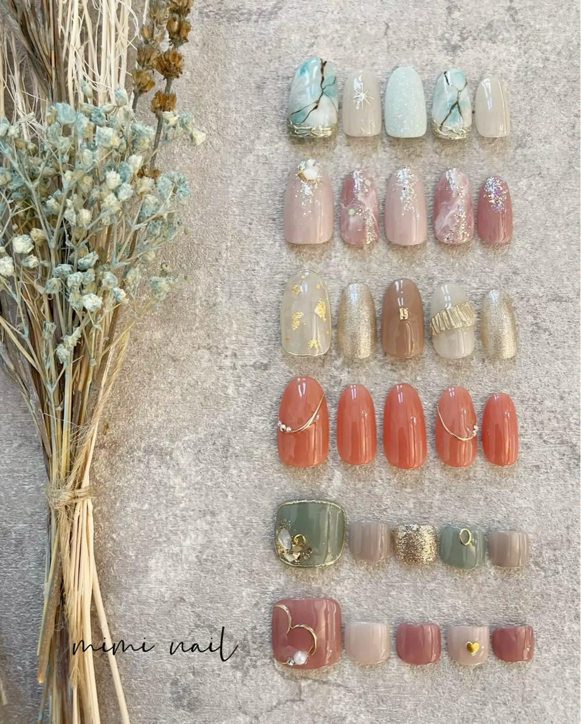 ネイル ハンドネイル mimi nailのネイルデザイン