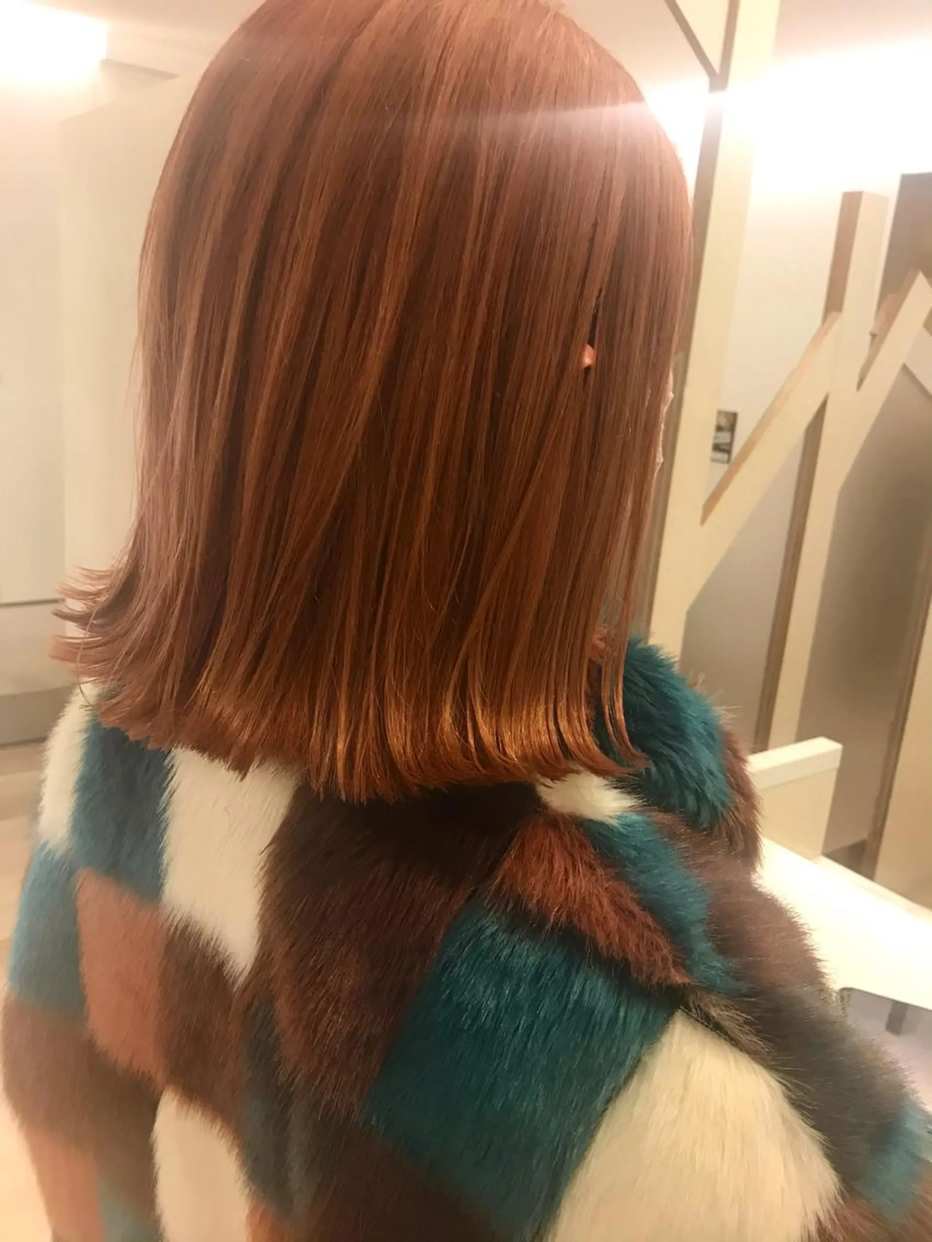 ミディアム カラー 髪質改善カラー/ボブ 🌻Mutsumiのヘアスタイル