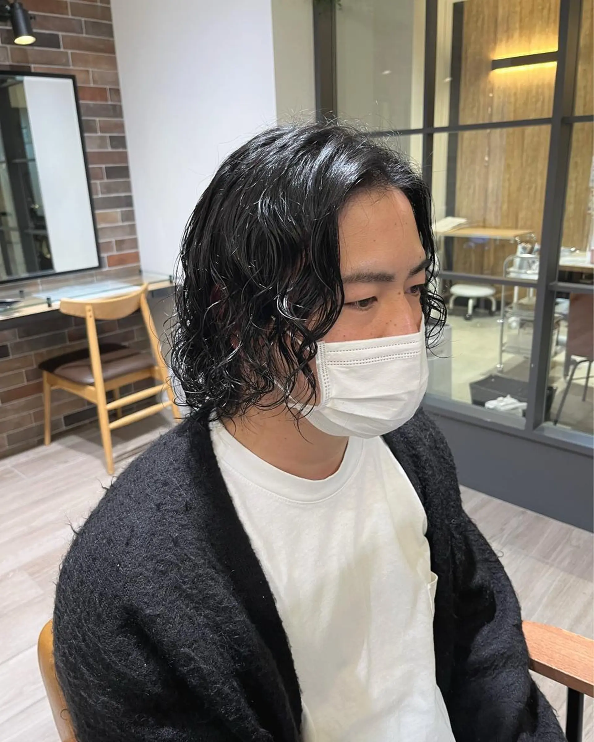 メンズ カット パーマ メンズカット/ 外国人風/小嶺佑介のヘアスタイル