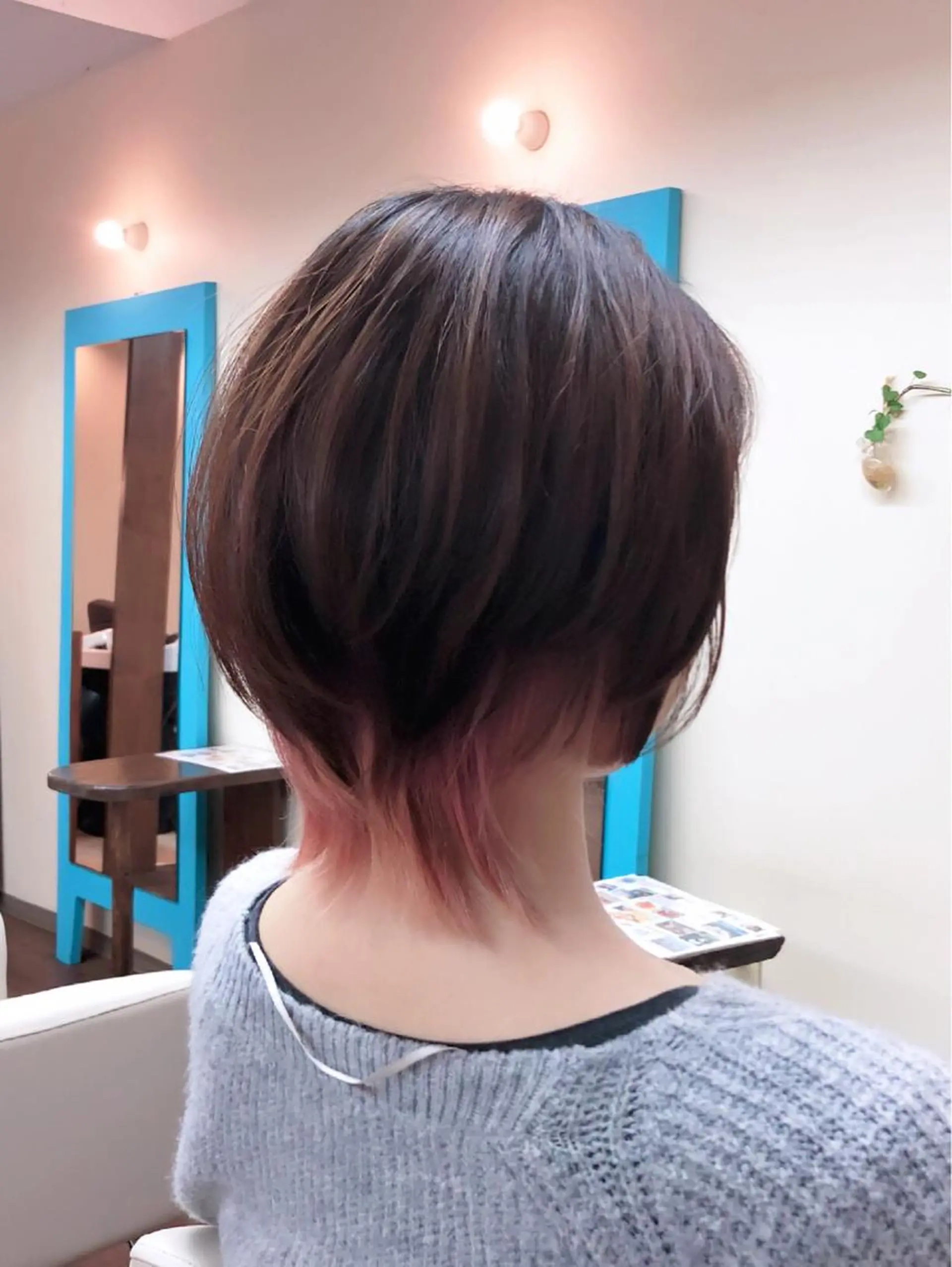 ミディアム カット 中野 大士のヘアスタイル