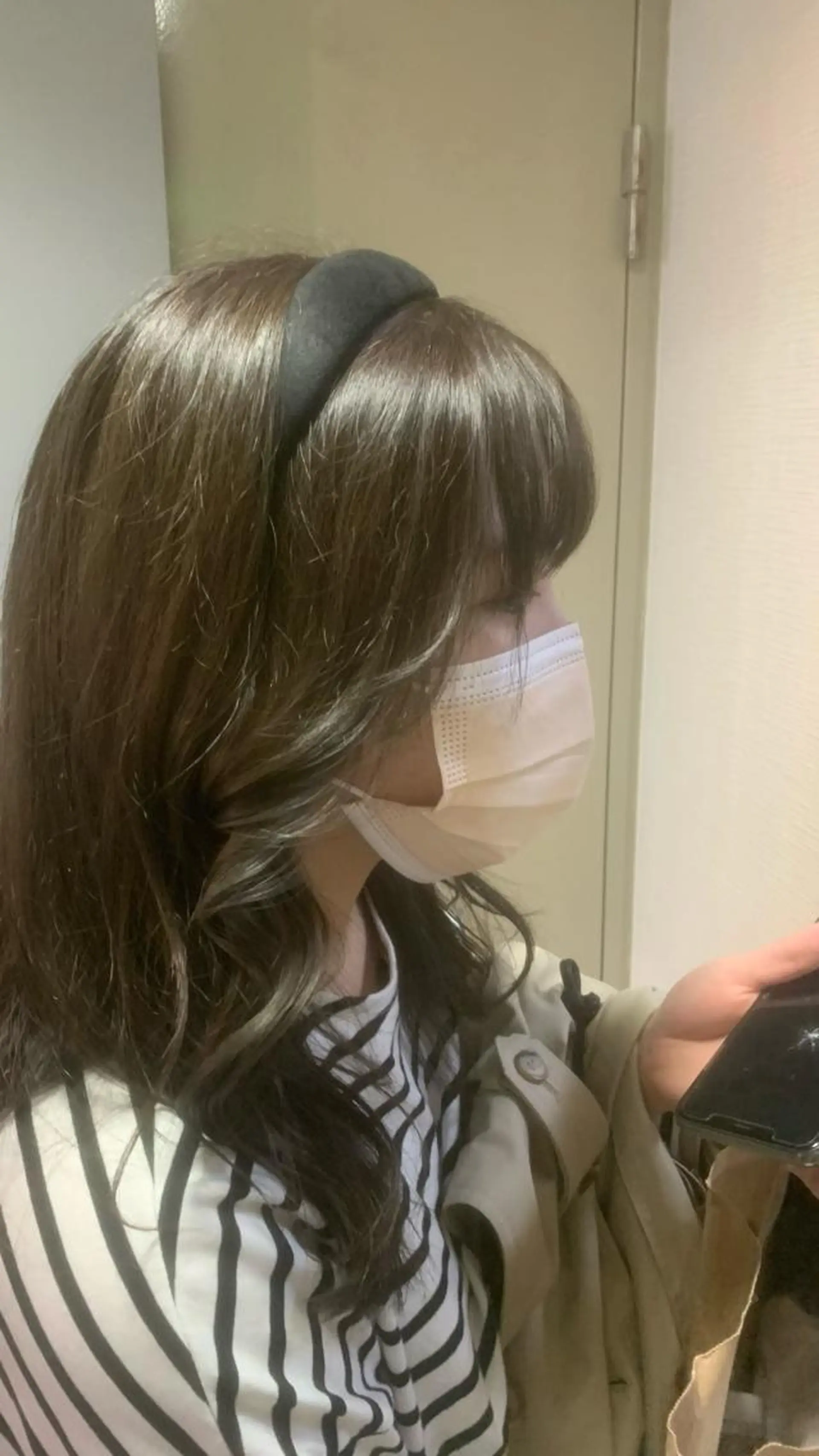 セミロング マホ/日吉/髪質改善 /レイヤー/ガーリーのヘアスタイル