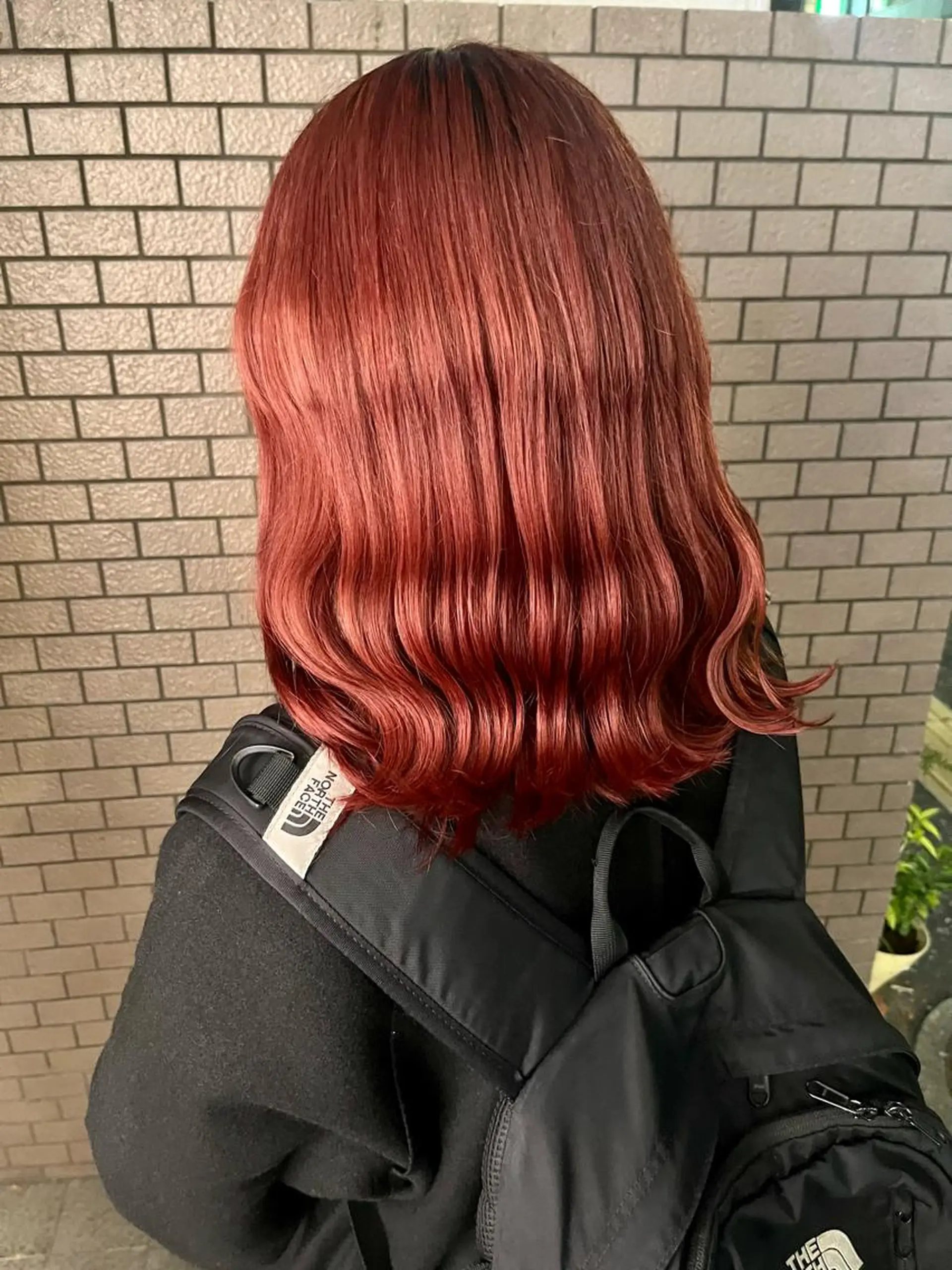 ミディアム カラー 艶髪/ハイトーン/ ヘアセット/モエノのヘアスタイル