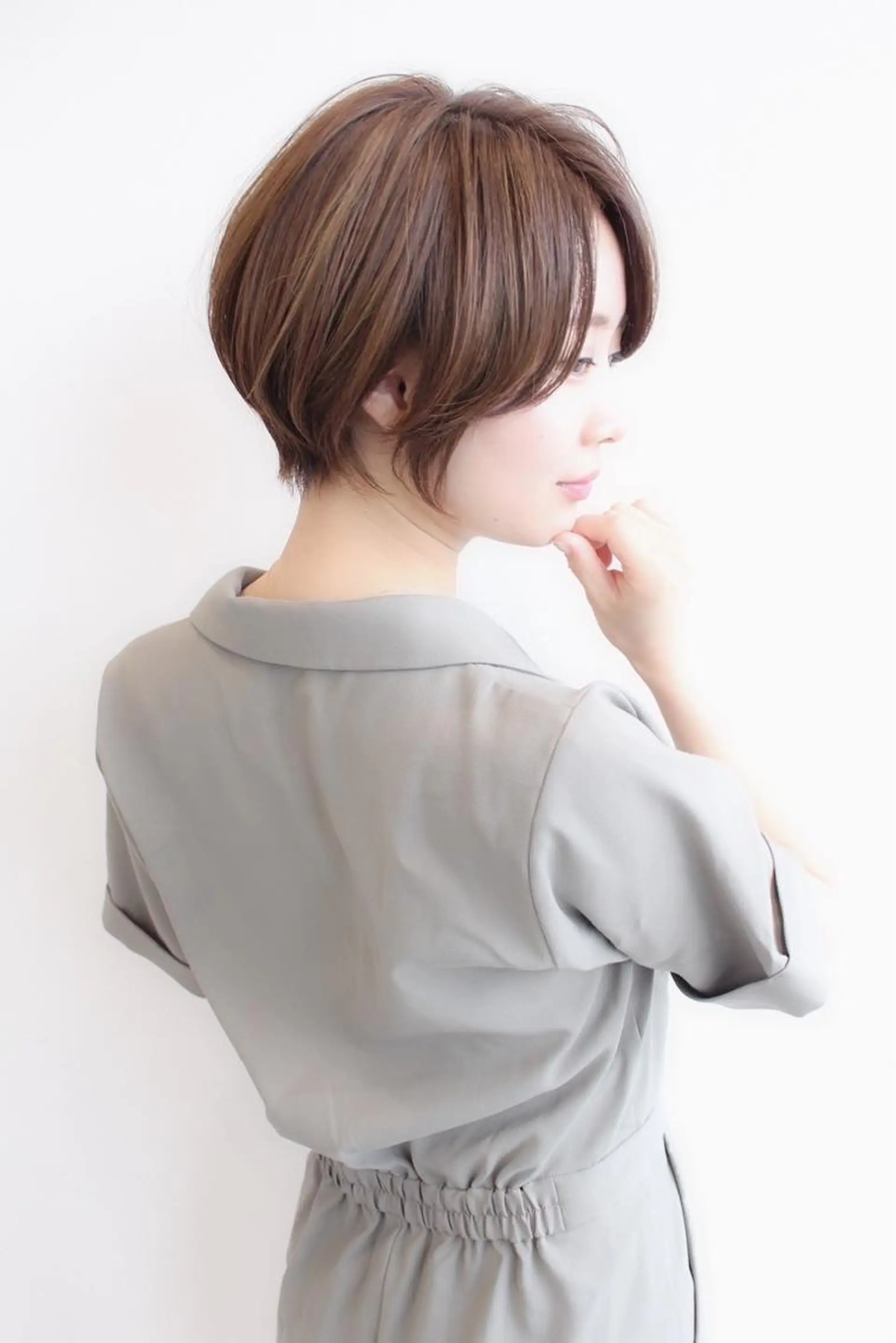 ショート 永作 真司のヘアスタイル