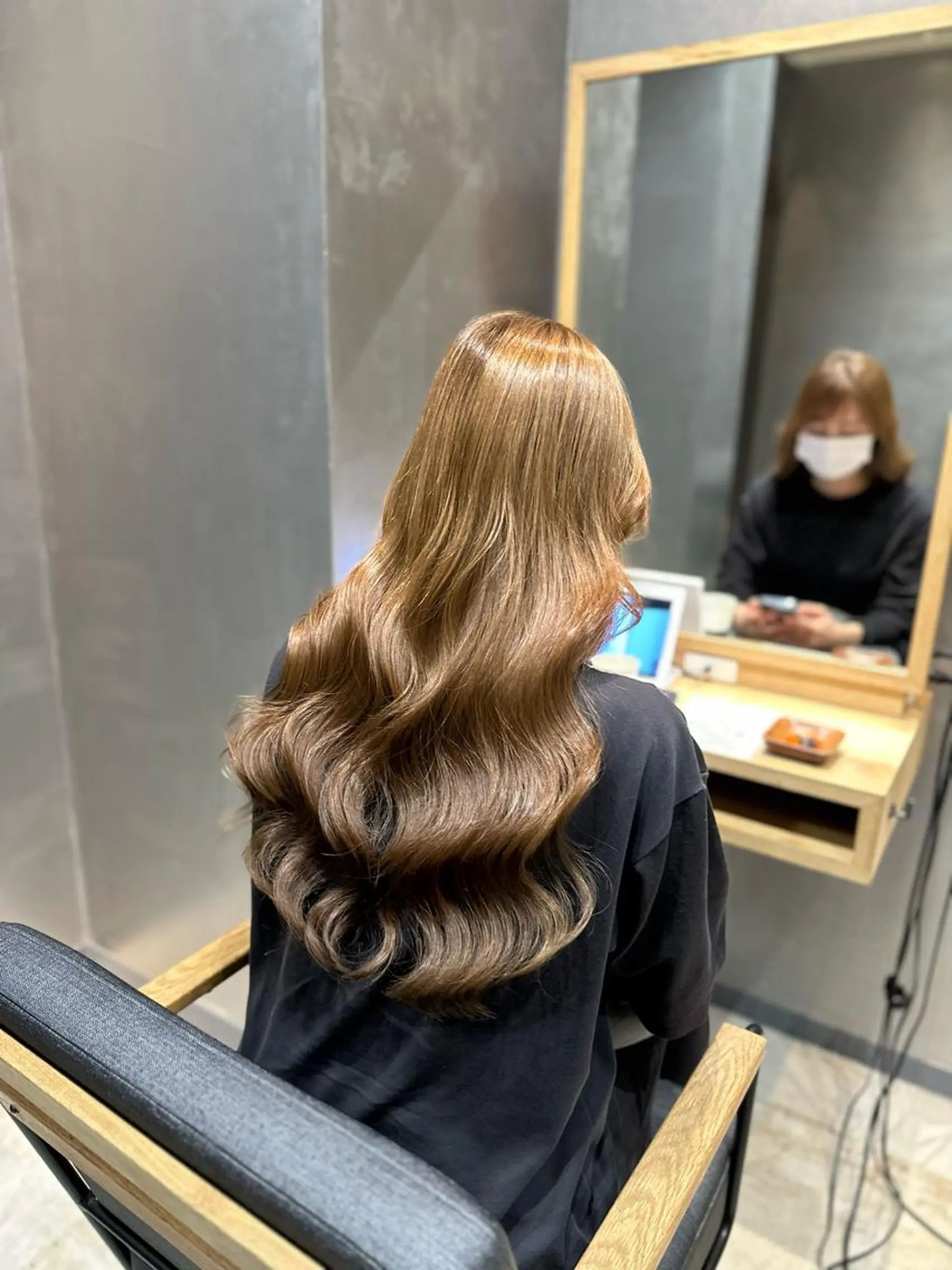 ロング カット ヘアカラー DAICHI inity心斎橋のヘアスタイル