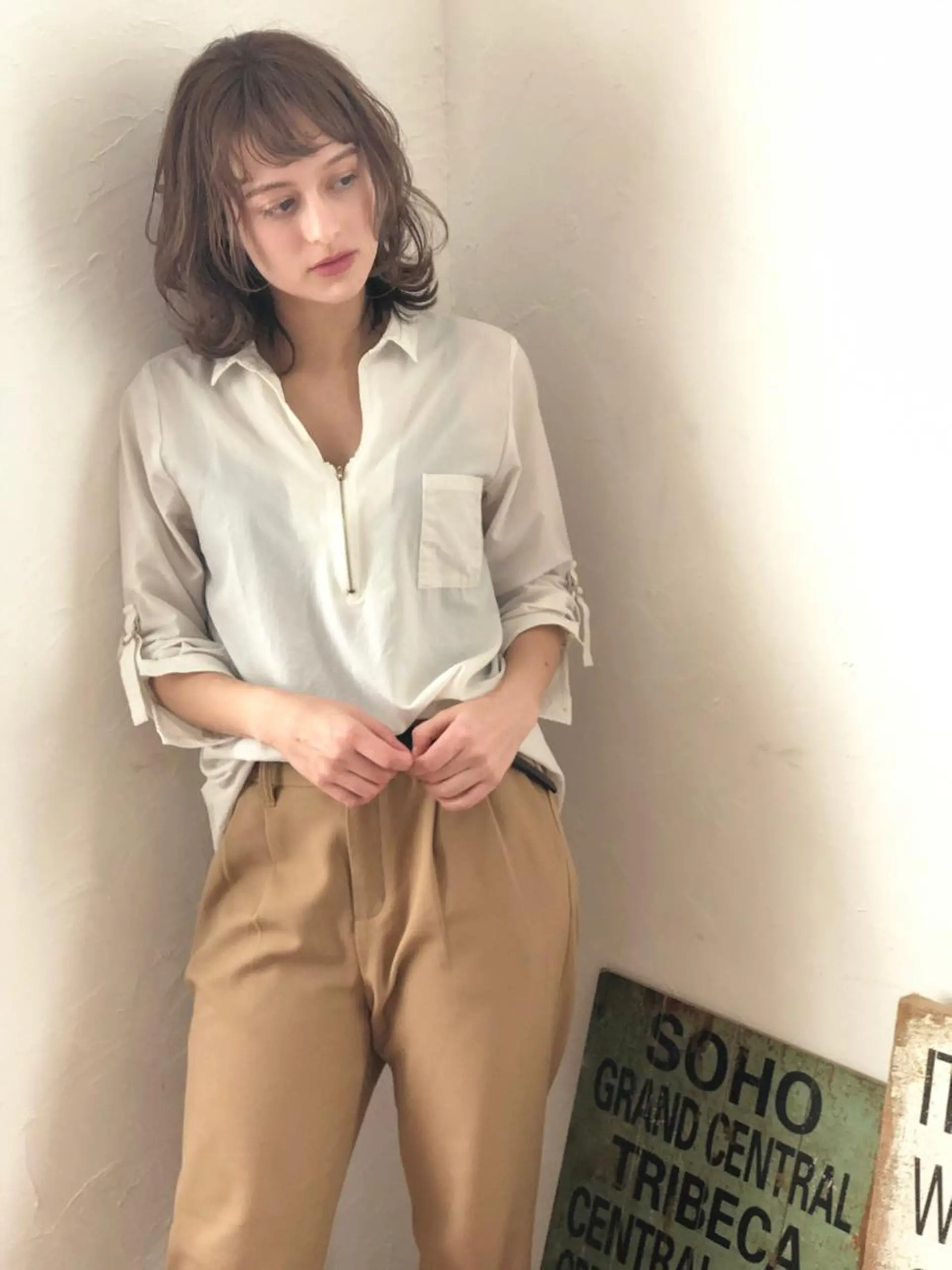 ミディアム カラー カット トリートメント 🌼こやま かおり🌼のヘアスタイル