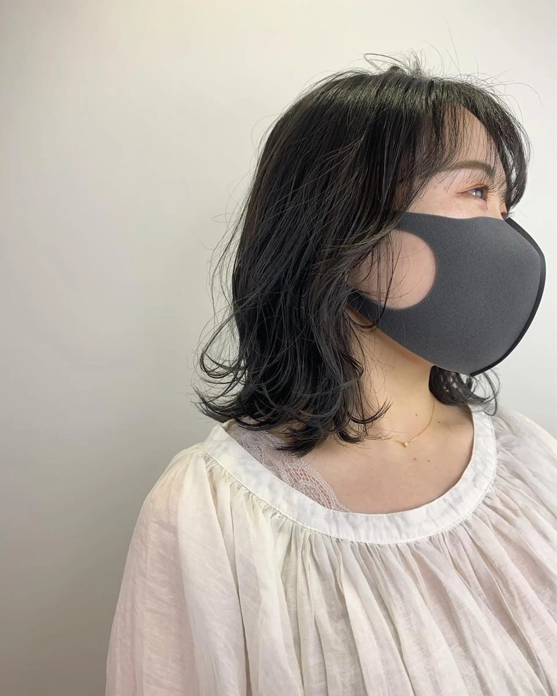 ミディアム カラー 透明感カラー オレンジ トリートメント SALOWIN神戸三宮店所属・【美髪を叶える】中谷 彰宏（アキ)のヘアスタイル