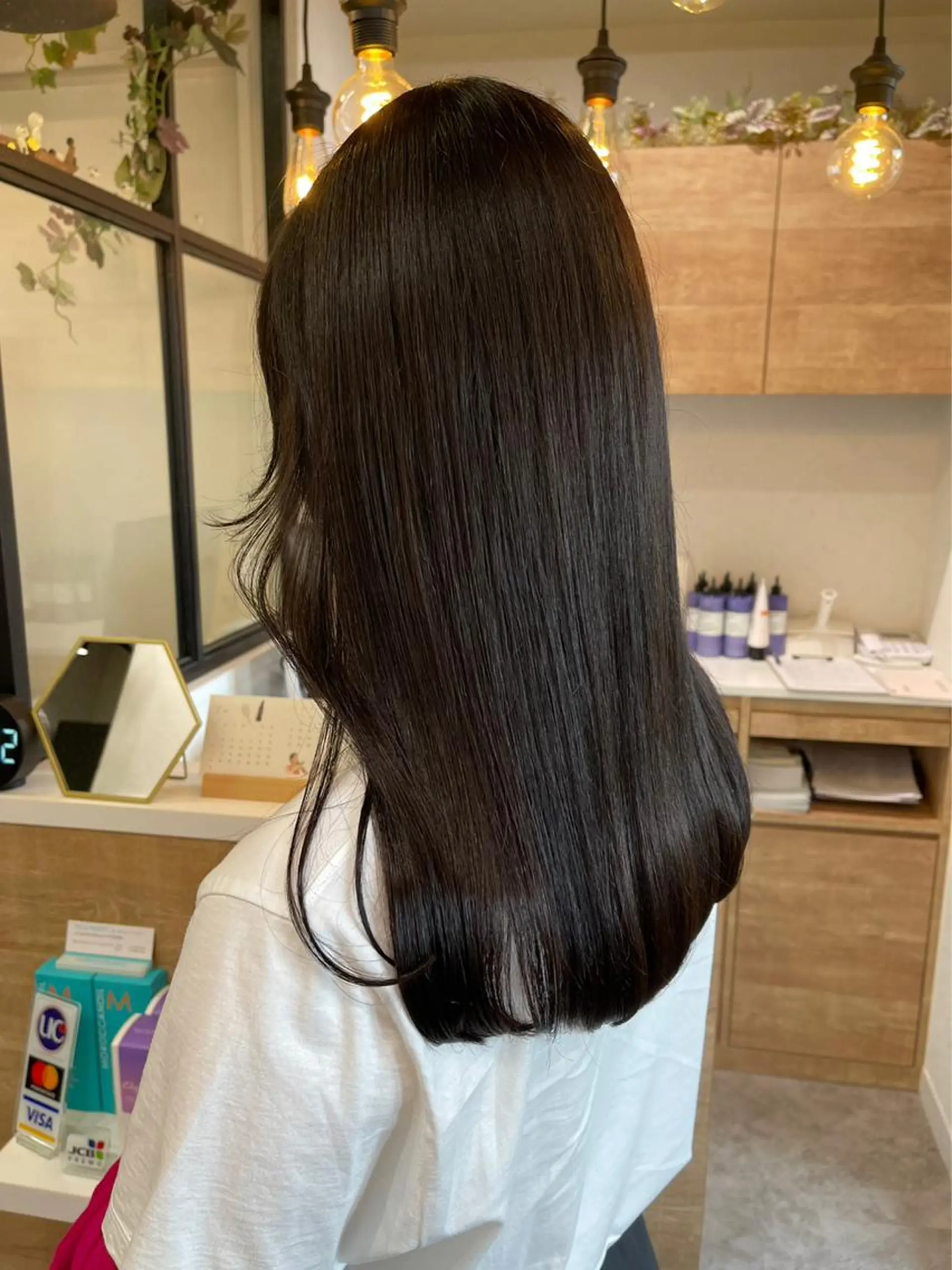 ロング カラー 髪質改善/縮毛矯正/ 艶カラー/ヘッドスパのヘアスタイル