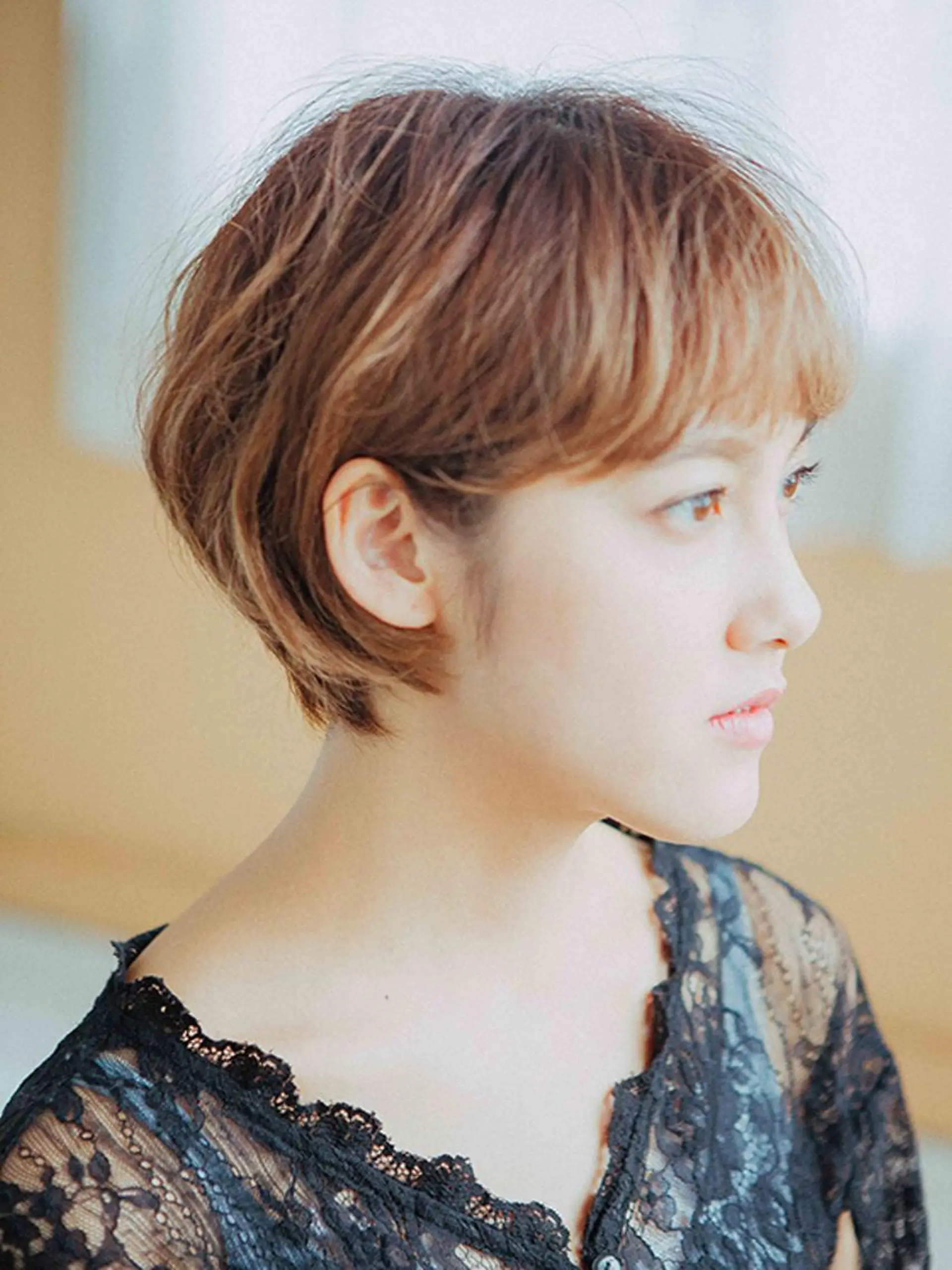 ショート ヘアカラー トリートメント 似合わせ💖トレンド ✨TAKAMI😊のヘアスタイル