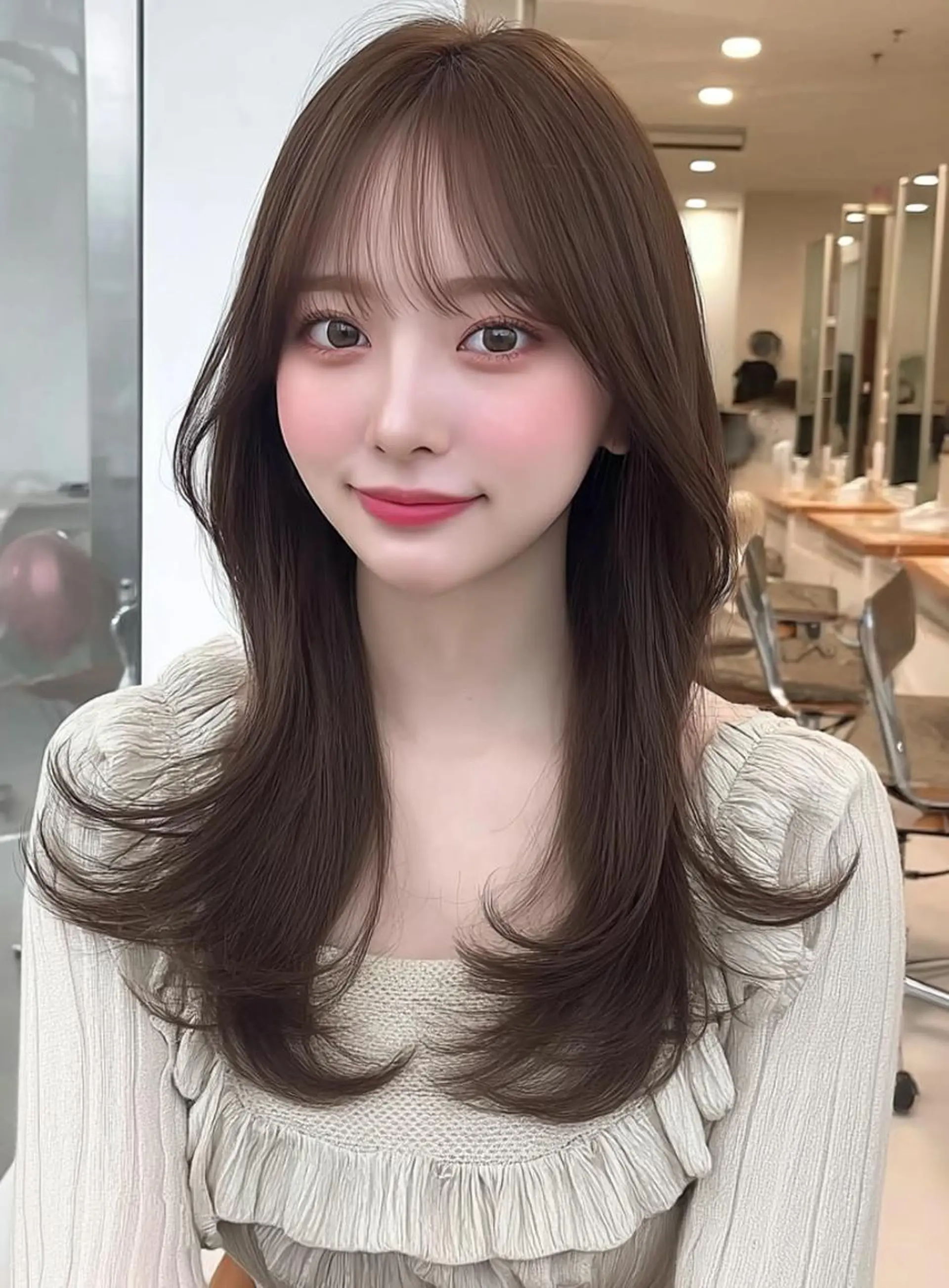 ロング 髪質改善 縮毛矯正 カット ヘアカラー トリートメント 美髪メニュー特化✨️ ひなののヘアスタイル