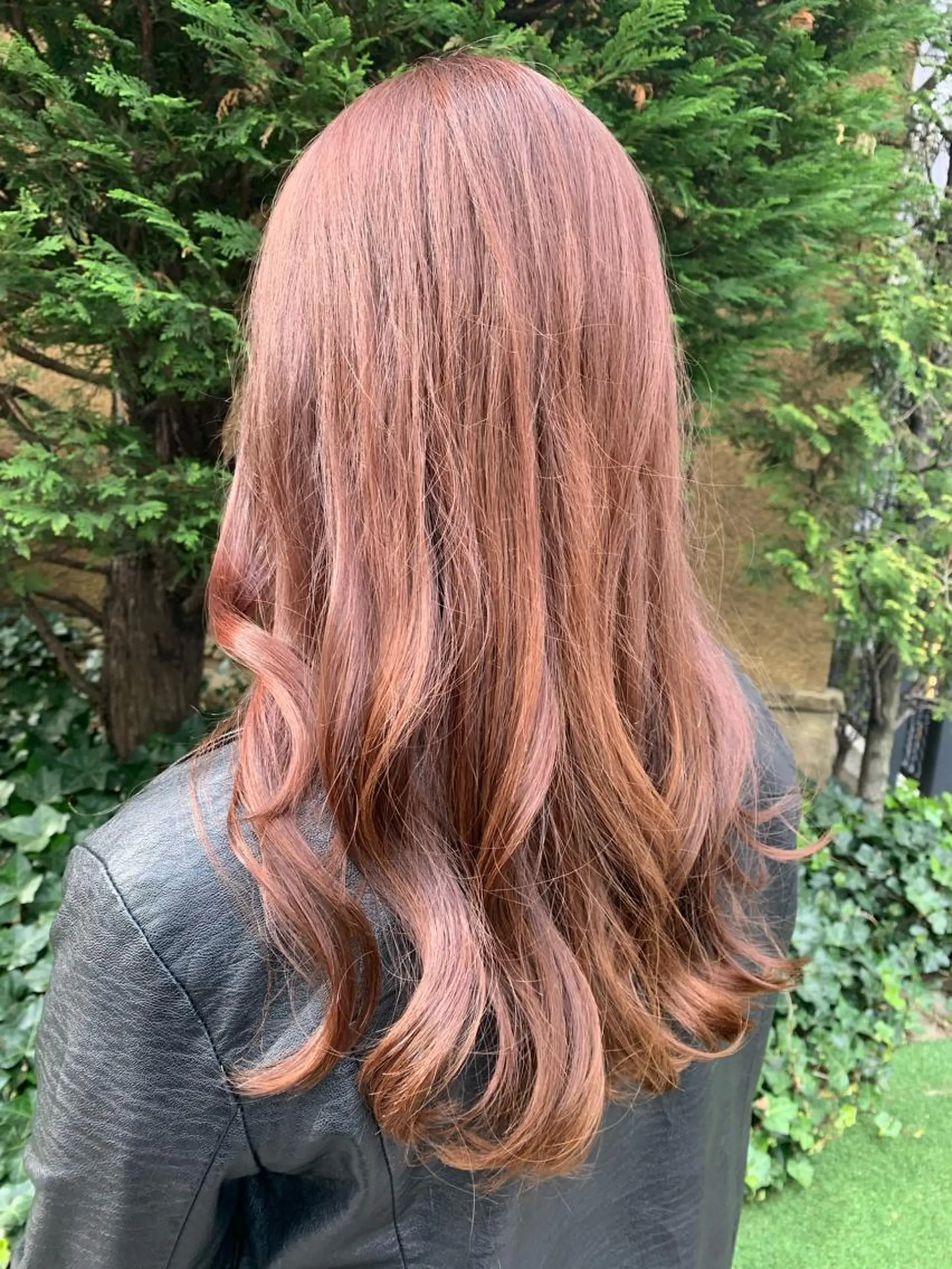 カラー ブラウンカラー レッドカラー Rina🪄 韓国風レイヤーcutのヘアスタイル