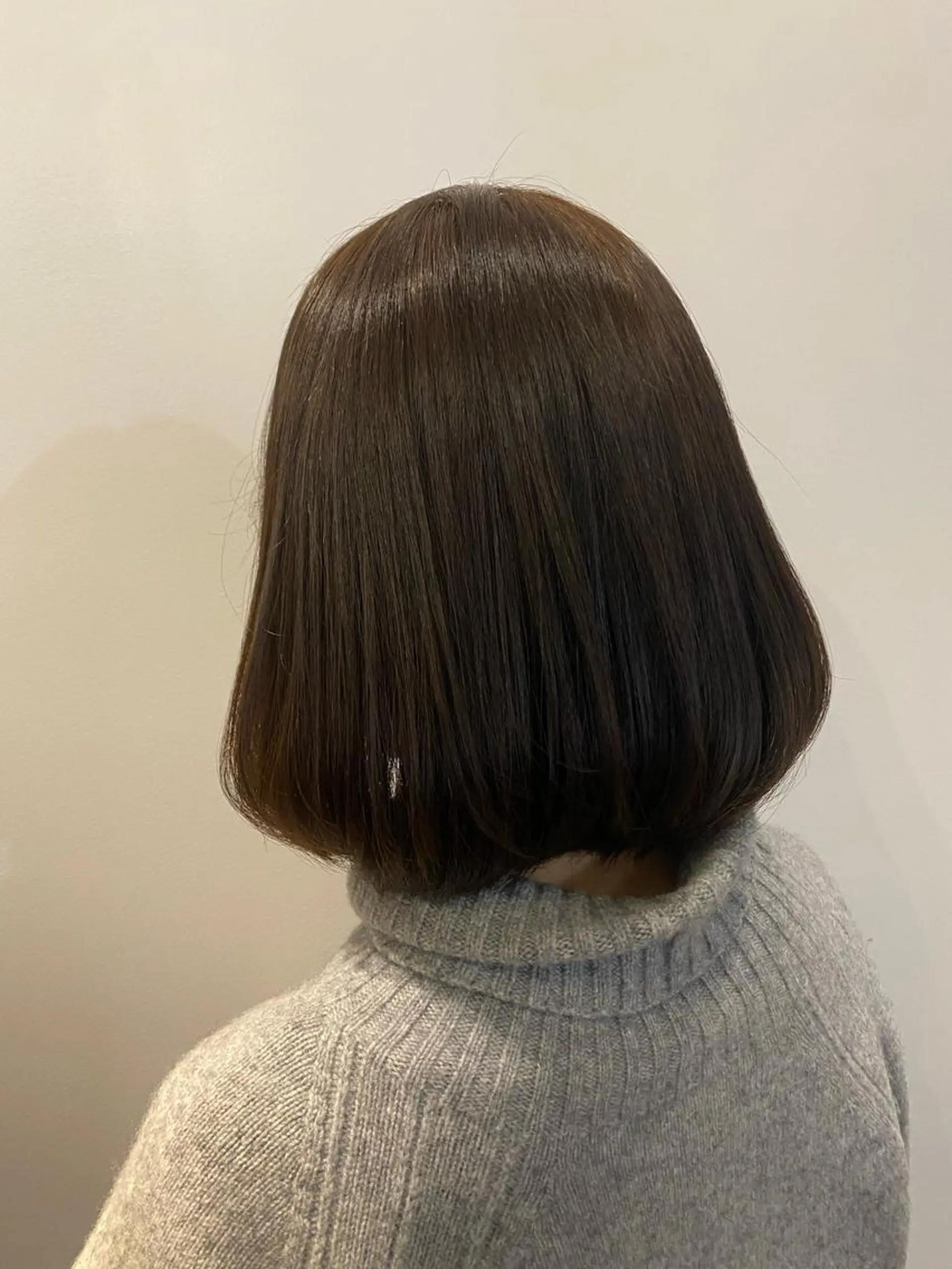 ミディアム カラー ブラウンカラー パーマモデル募集中 渥美翔人のヘアスタイル