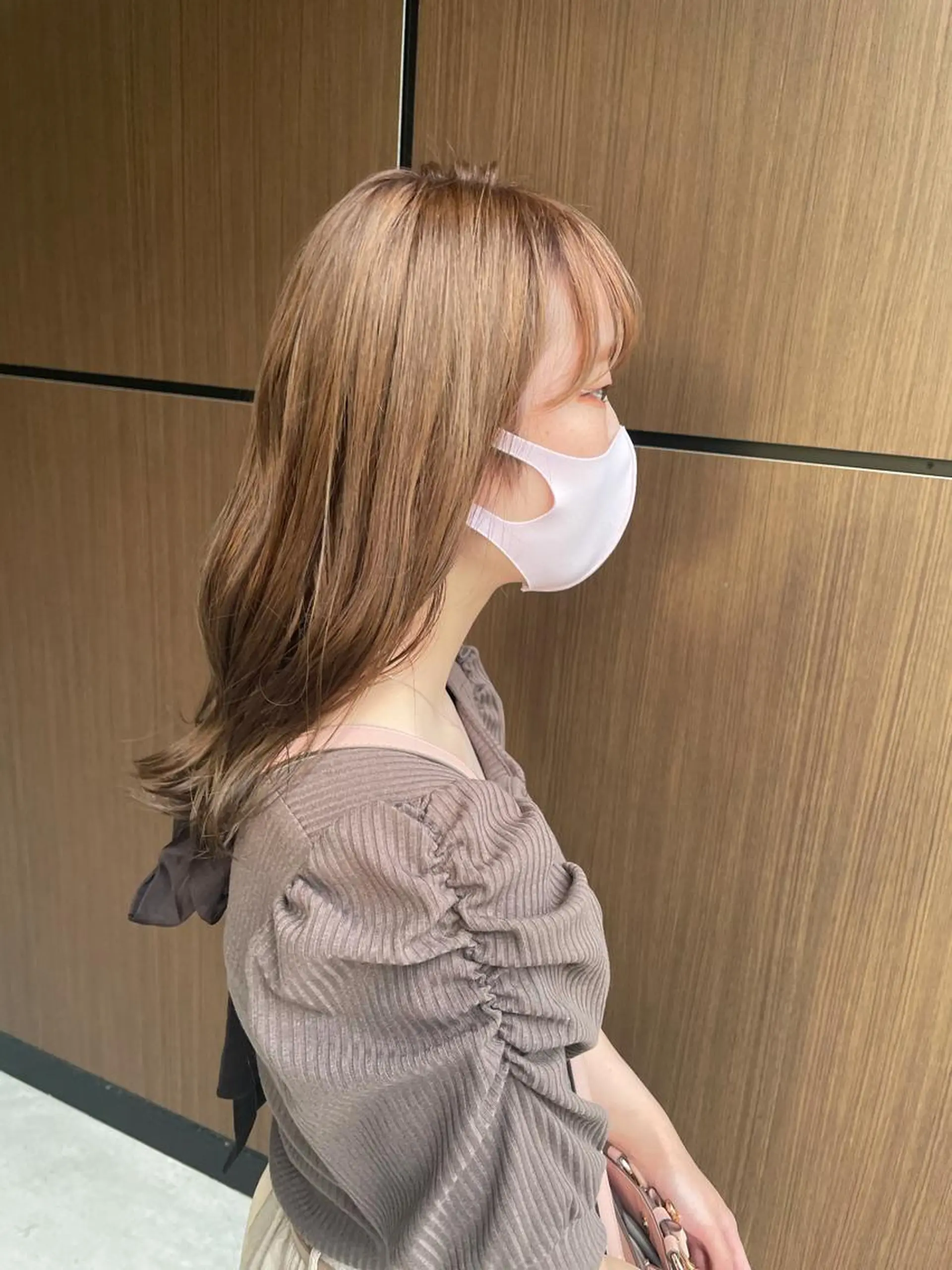 ロング 久保田 千尋のヘアスタイル