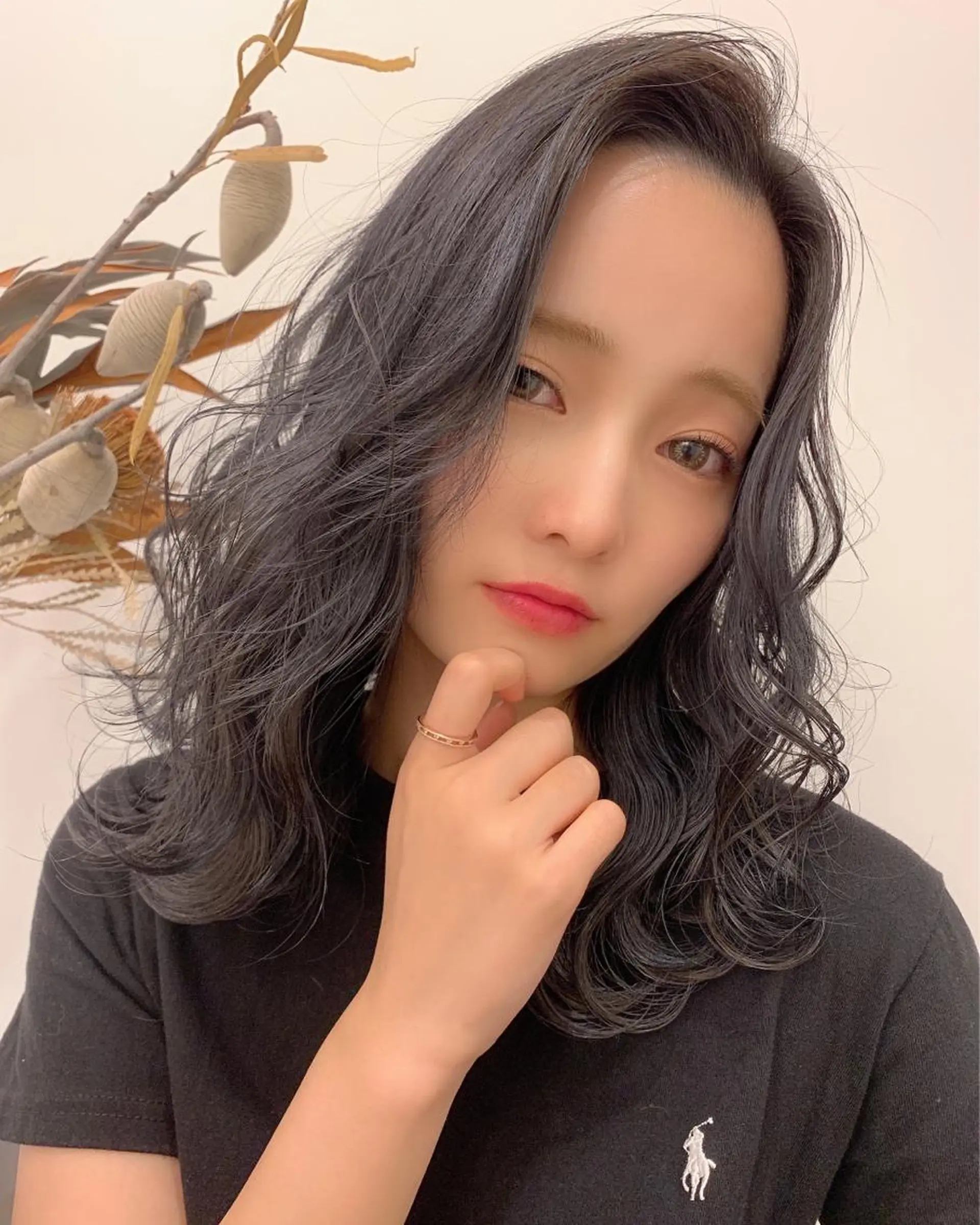 セミロング カラー カット ヘアカラー トリートメント 髪質改善will hairdesignのヘアスタイル