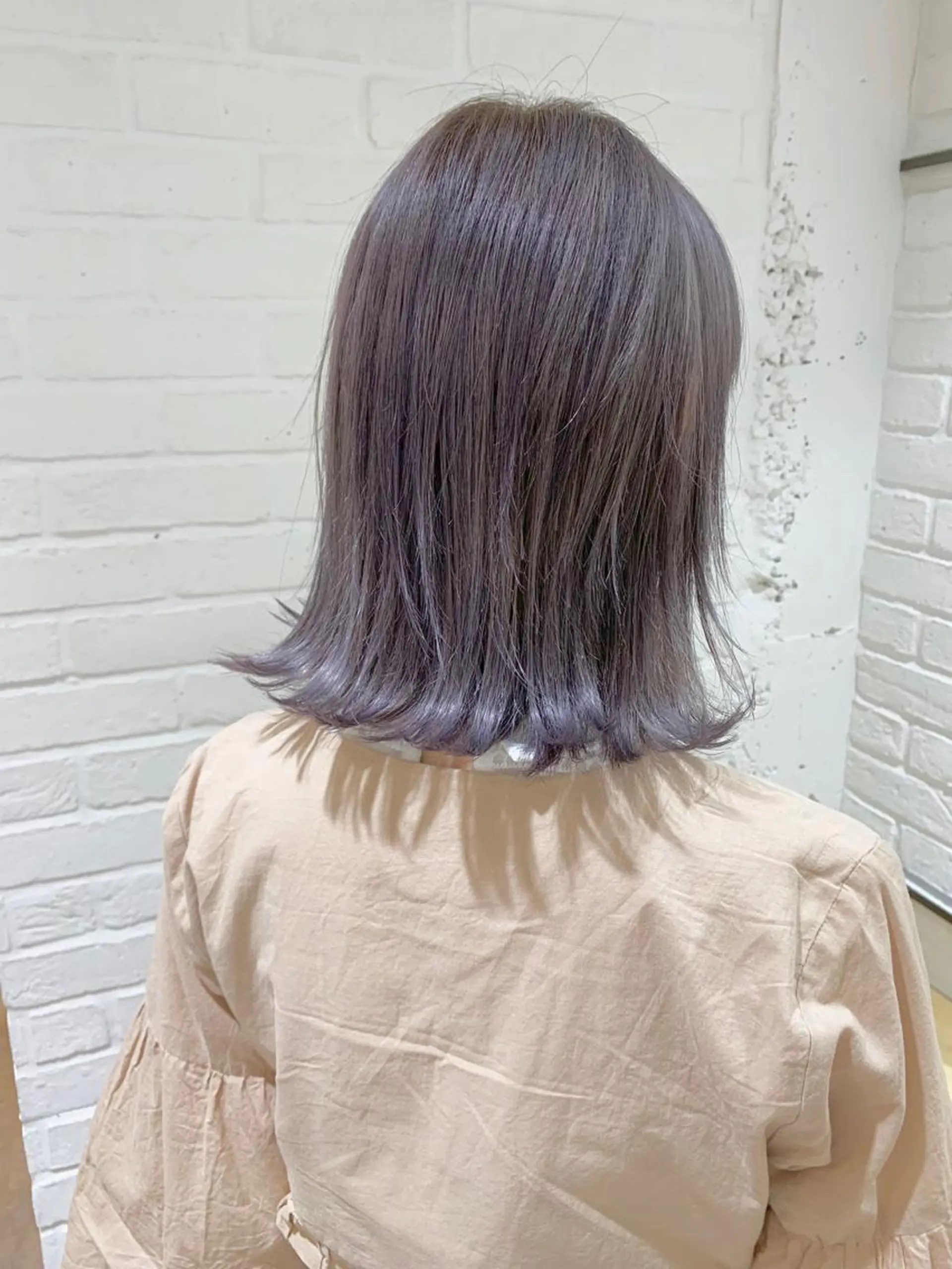 ショート カラー ブリーチ ヘアカラー レイヤー/大人メンズ パーマ🌀 平島拓也のヘアスタイル