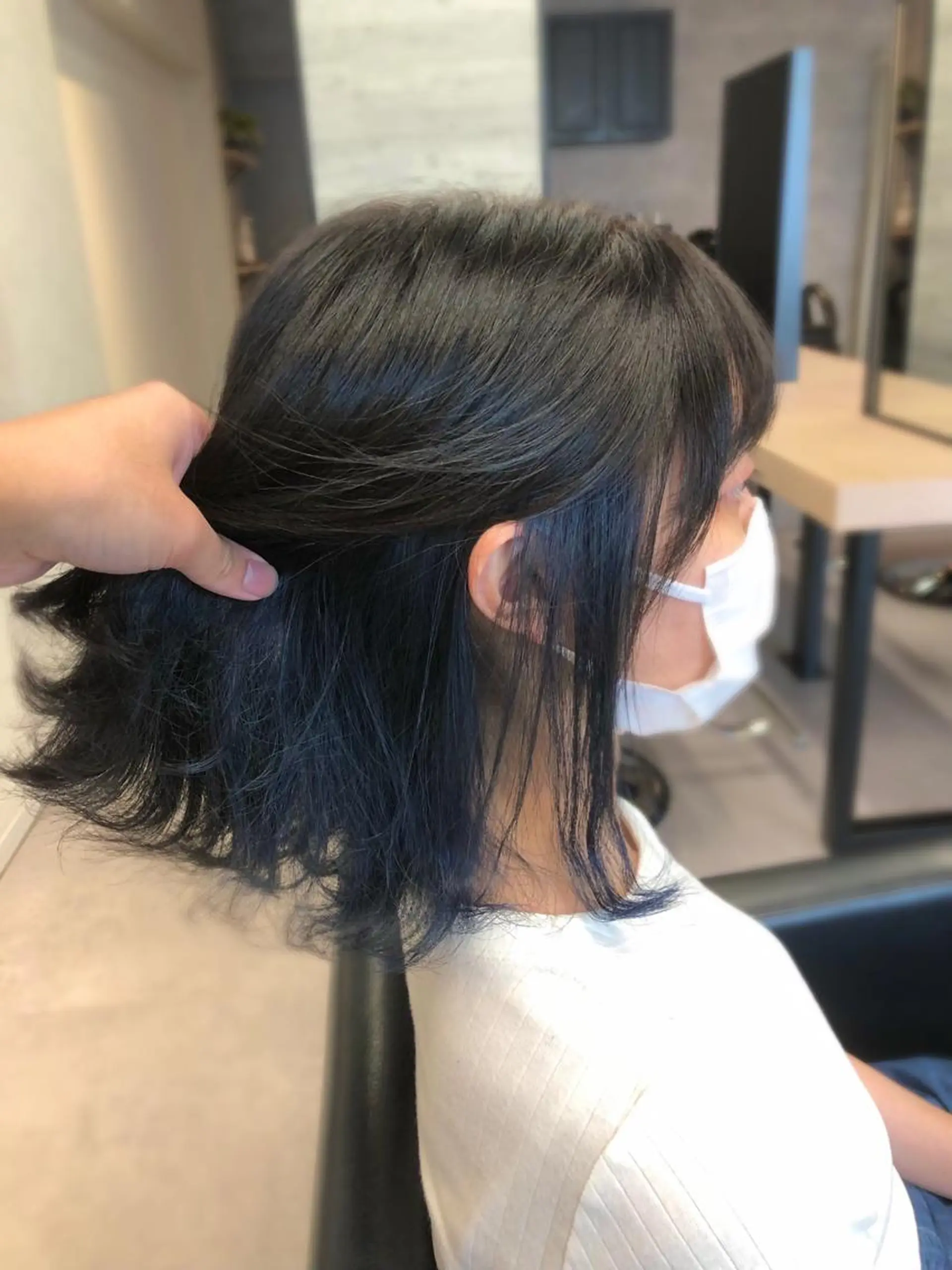 ミディアム カラー ヘアカラー トリートメント 🪞個室サロン/韓国 艶髪/keito🪞のヘアスタイル