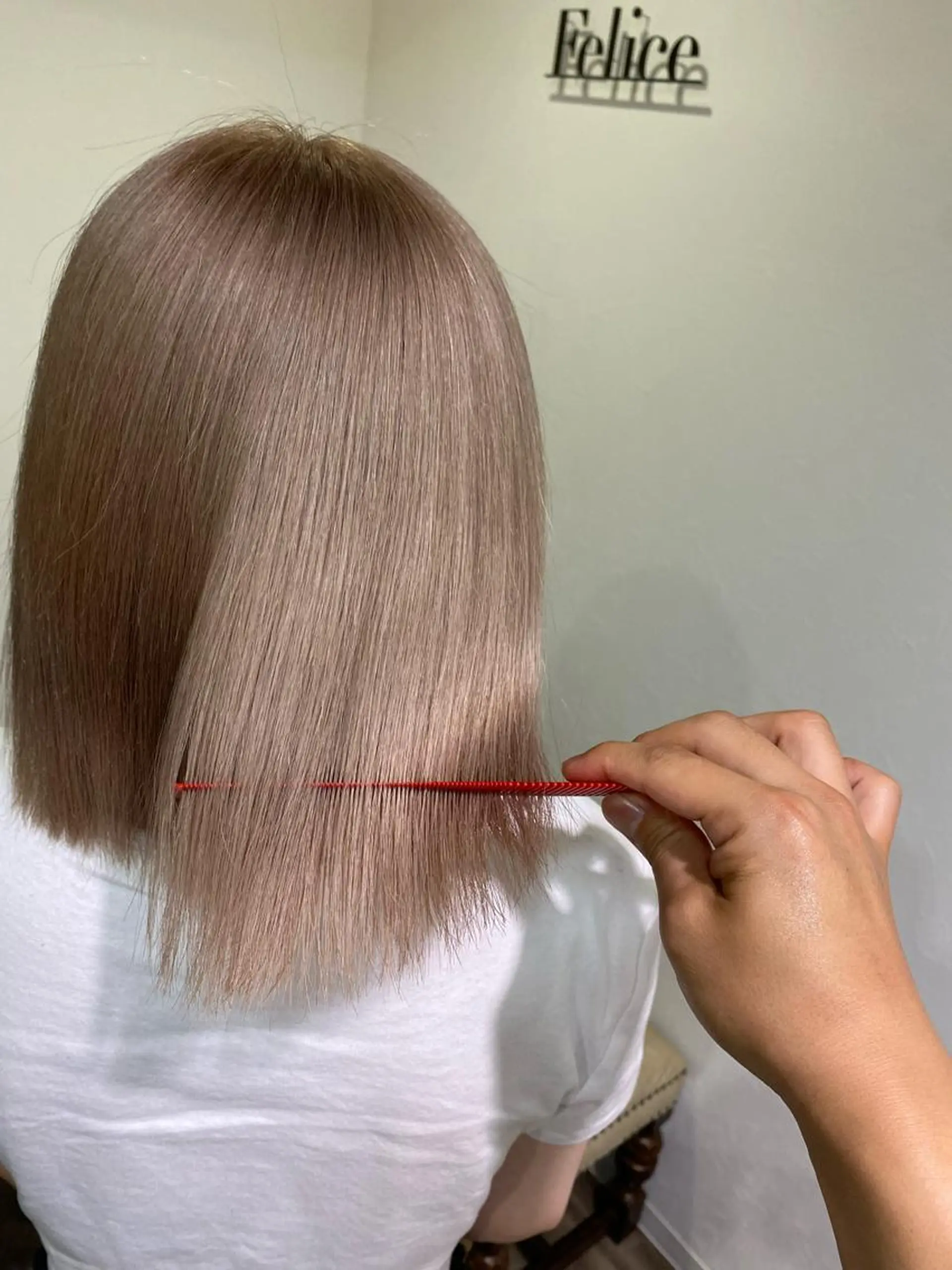 ショート カット ヘアカラー トリートメント Felice hair design所属・粕川 達哉のヘアスタイル