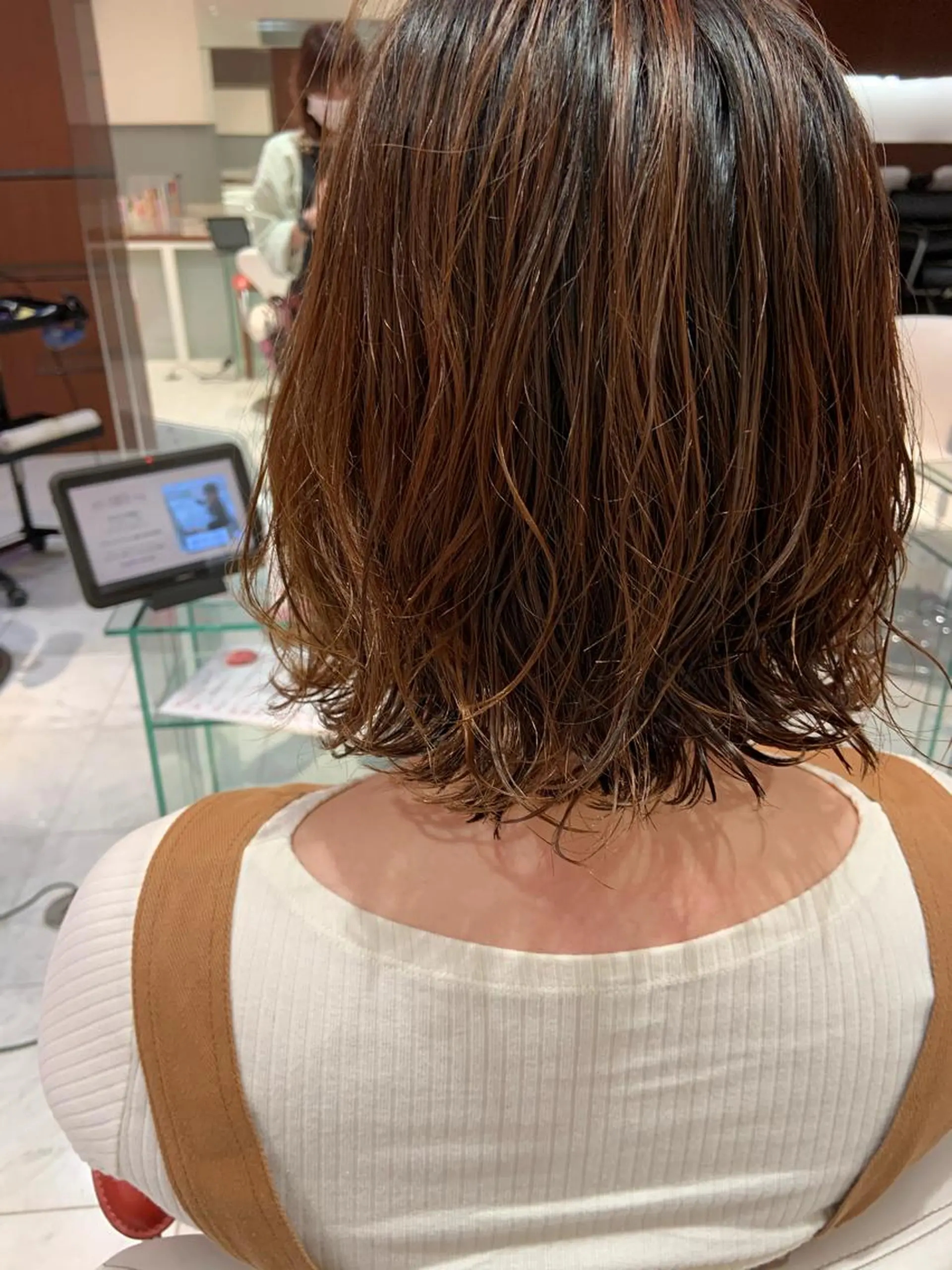 パーマ yaya✂︎ 美髪/艶カラーのヘアスタイル