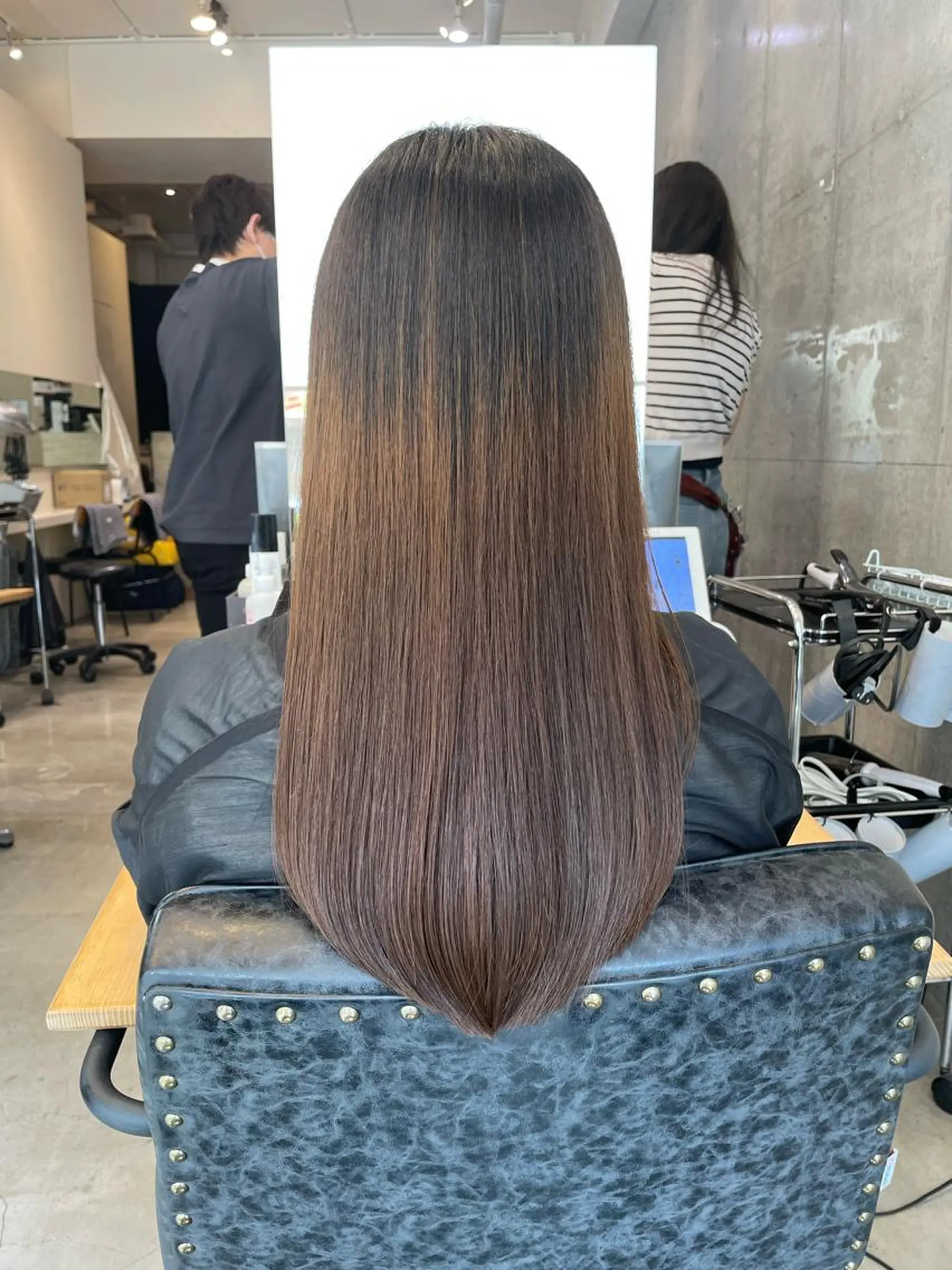 ロング 西大島美容師 渡部仁太のヘアスタイル