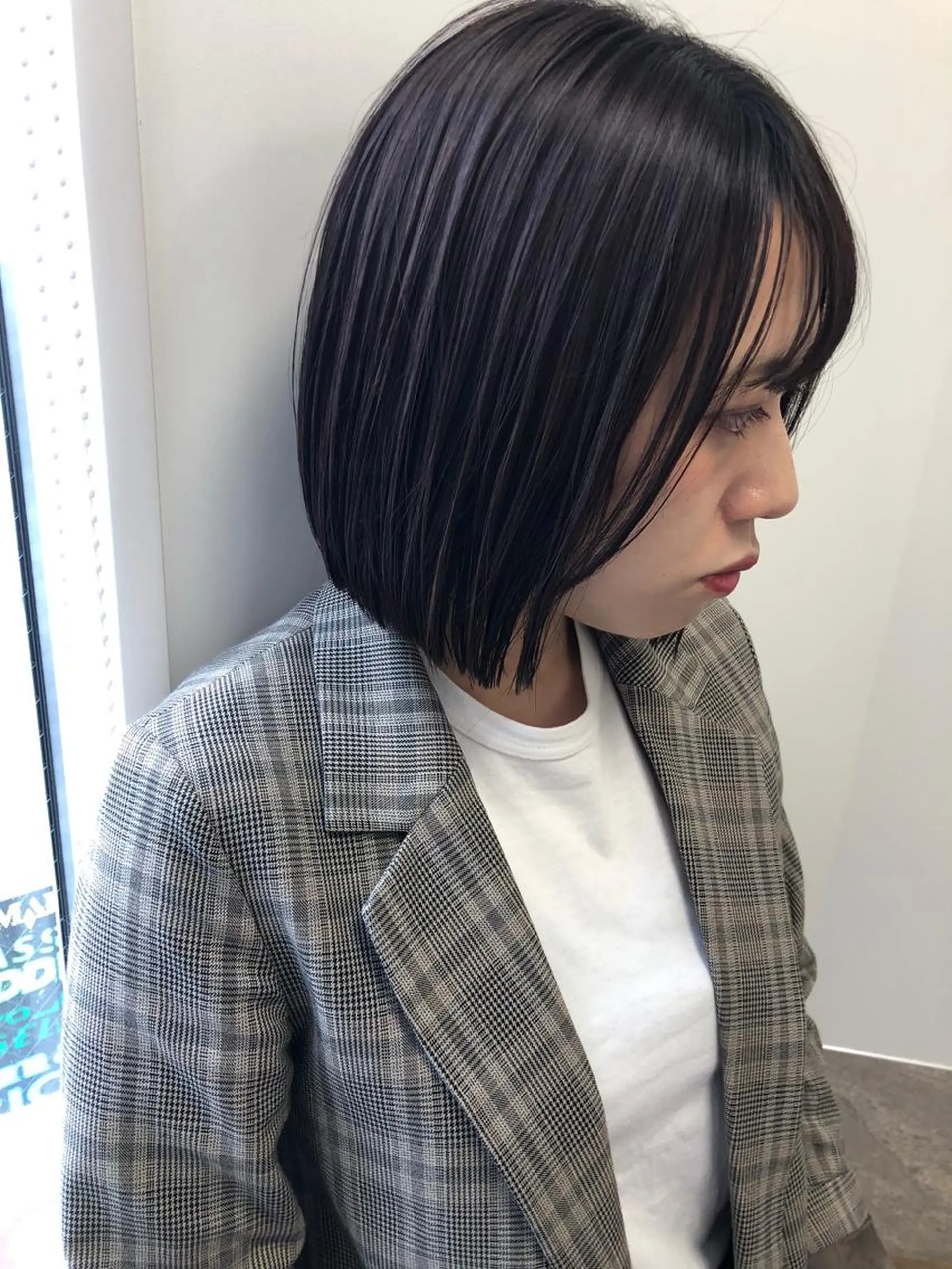 ショート カラー パーマ ヘアアレンジ キッズ ネイル マツエク・マツパ カット ヘアカラー トリートメント 🫧umu.🫧韓国 /レイヤー/ハッシュのヘアスタイル