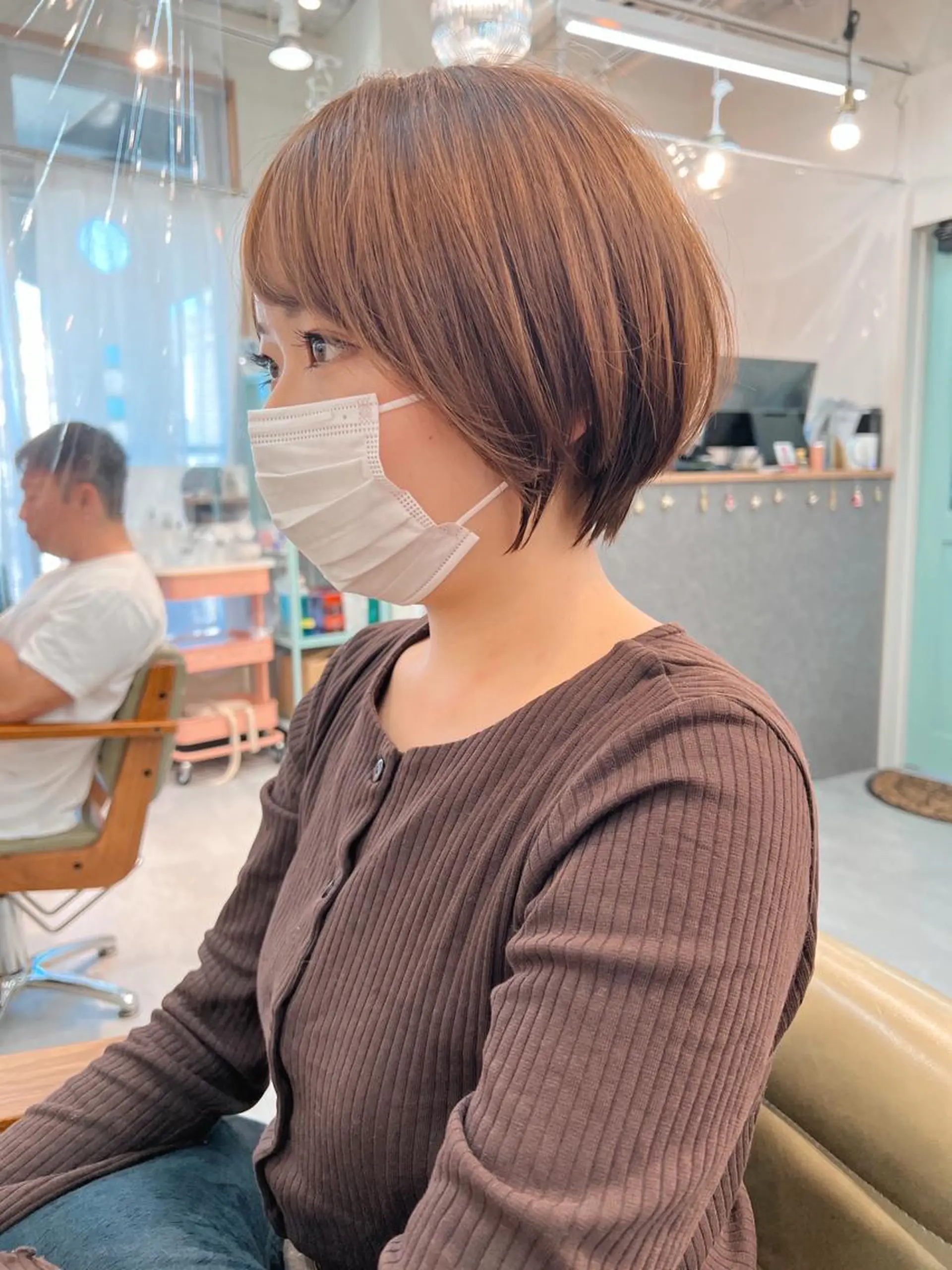 ショート カラー メンズカット特化柏駅 徒歩3分LOUのヘアスタイル