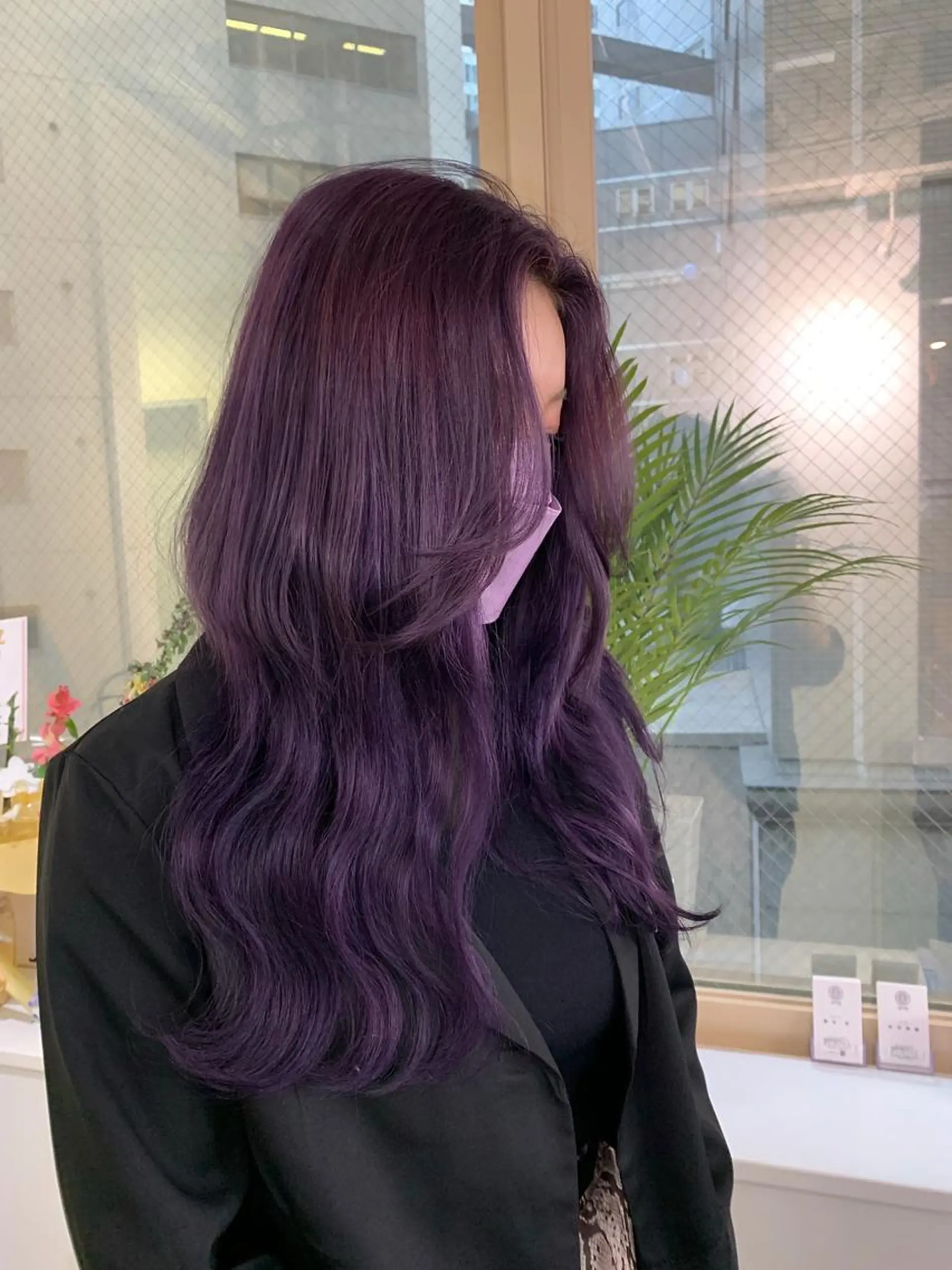 ロング カラー カット ヘアカラー トリートメント とも🏆プルエクステ /髪質改善🏆渋谷のヘアスタイル