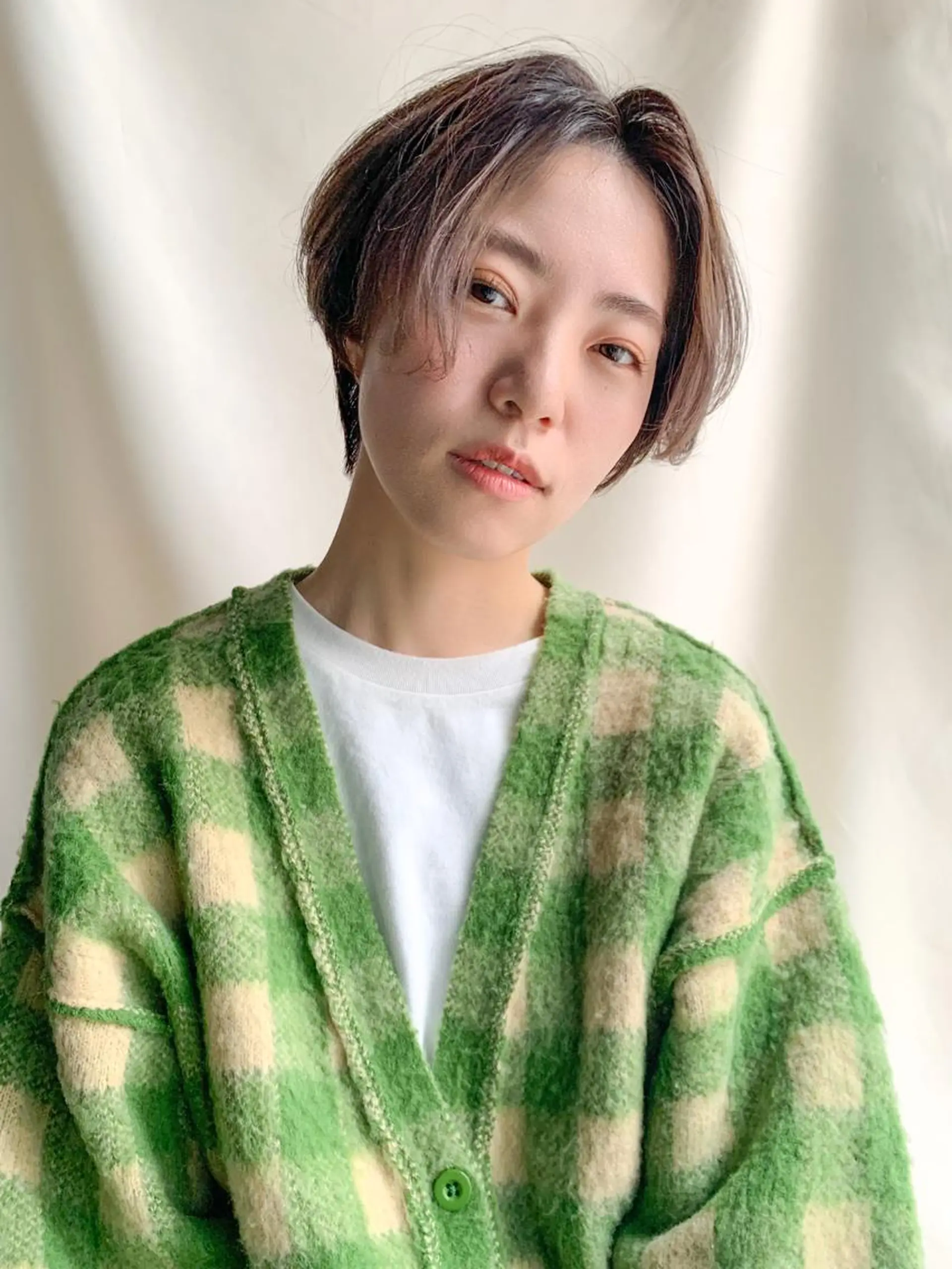 ショート パーマ APPiiS 柳田 葵のヘアスタイル