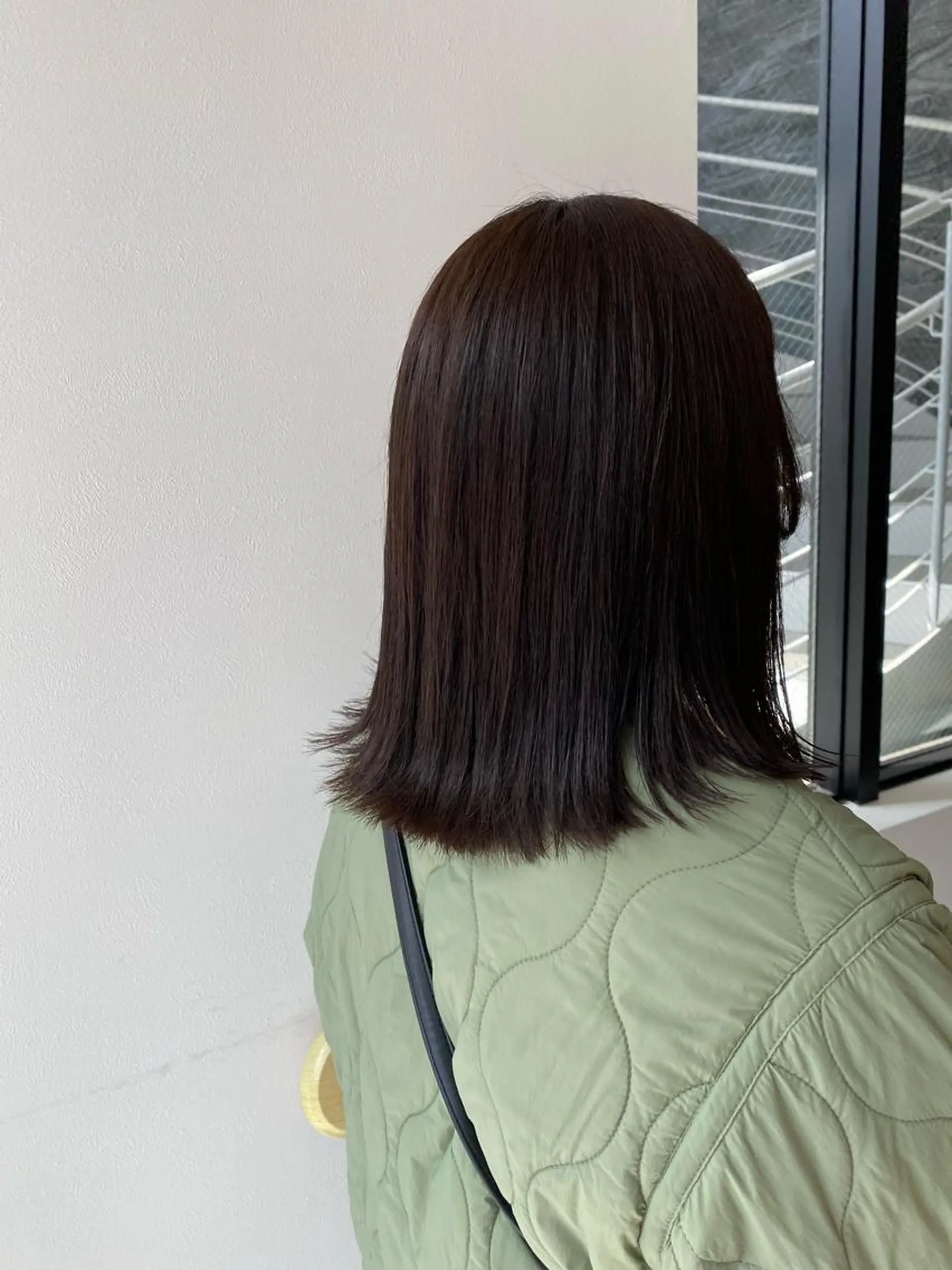 ミディアム カラー ブラウンカラー モカブラウン 外ハネヘア オスズ 🎀´-のヘアスタイル