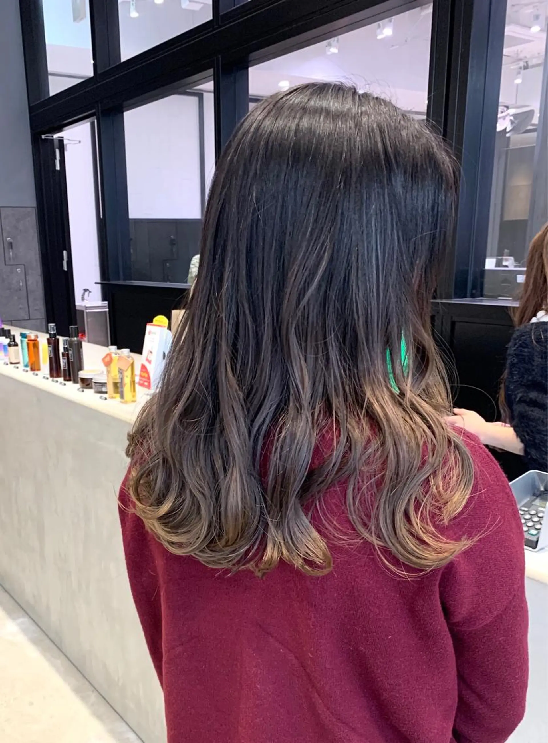 ミディアム yui .のヘアスタイル