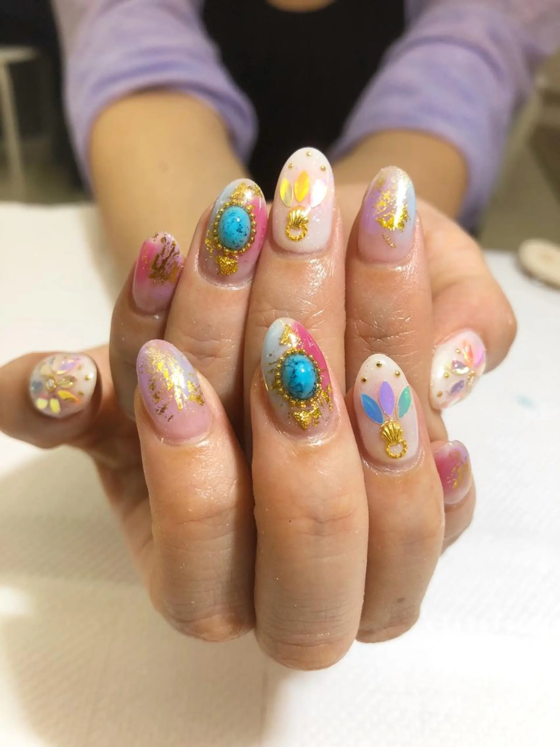 ネイル ハンドネイル nail salon angeのネイルデザイン