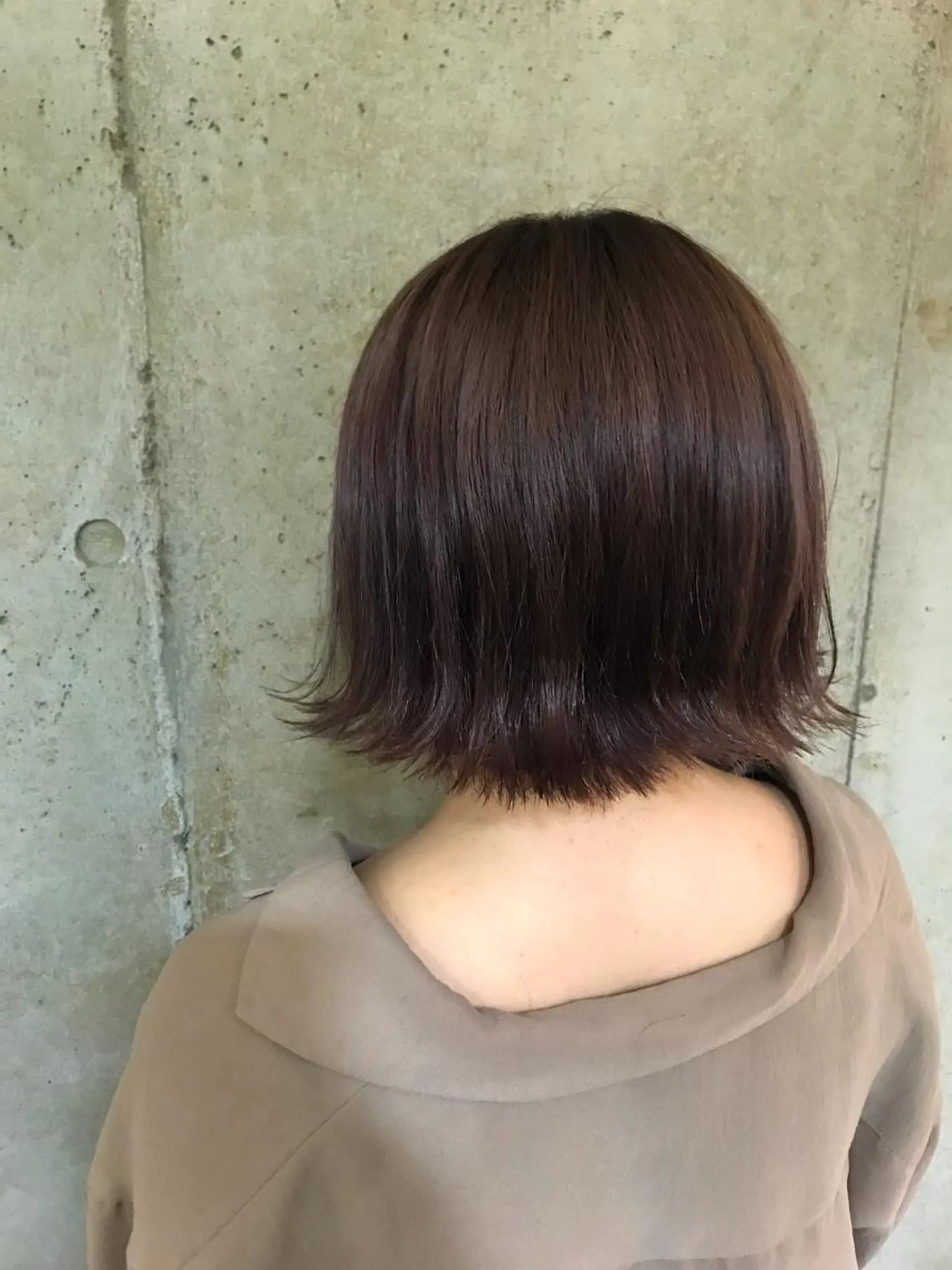 ミディアム カラー 一ノ瀬 蘭のヘアスタイル