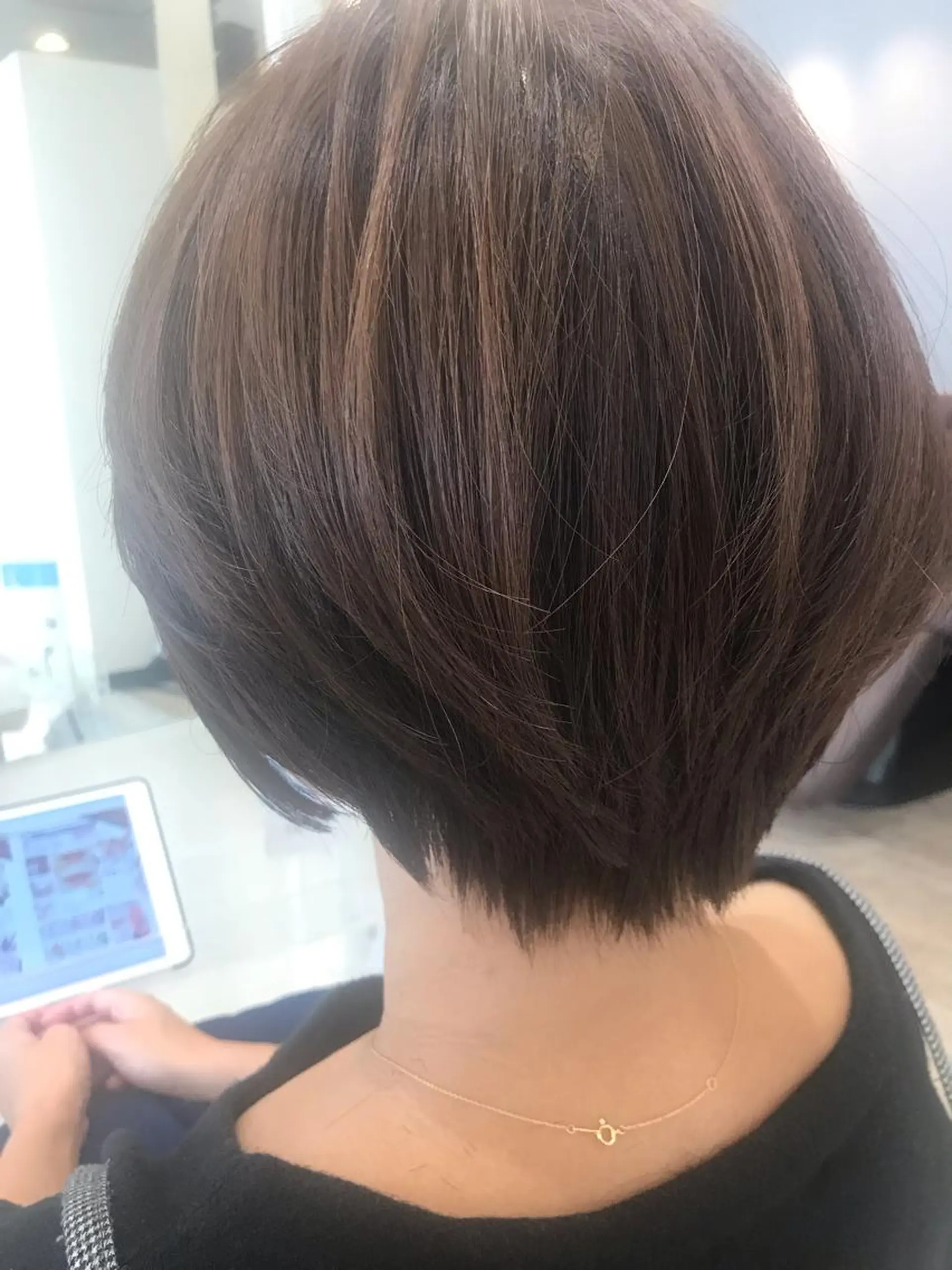 ショート ナガイ ユウキのヘアスタイル