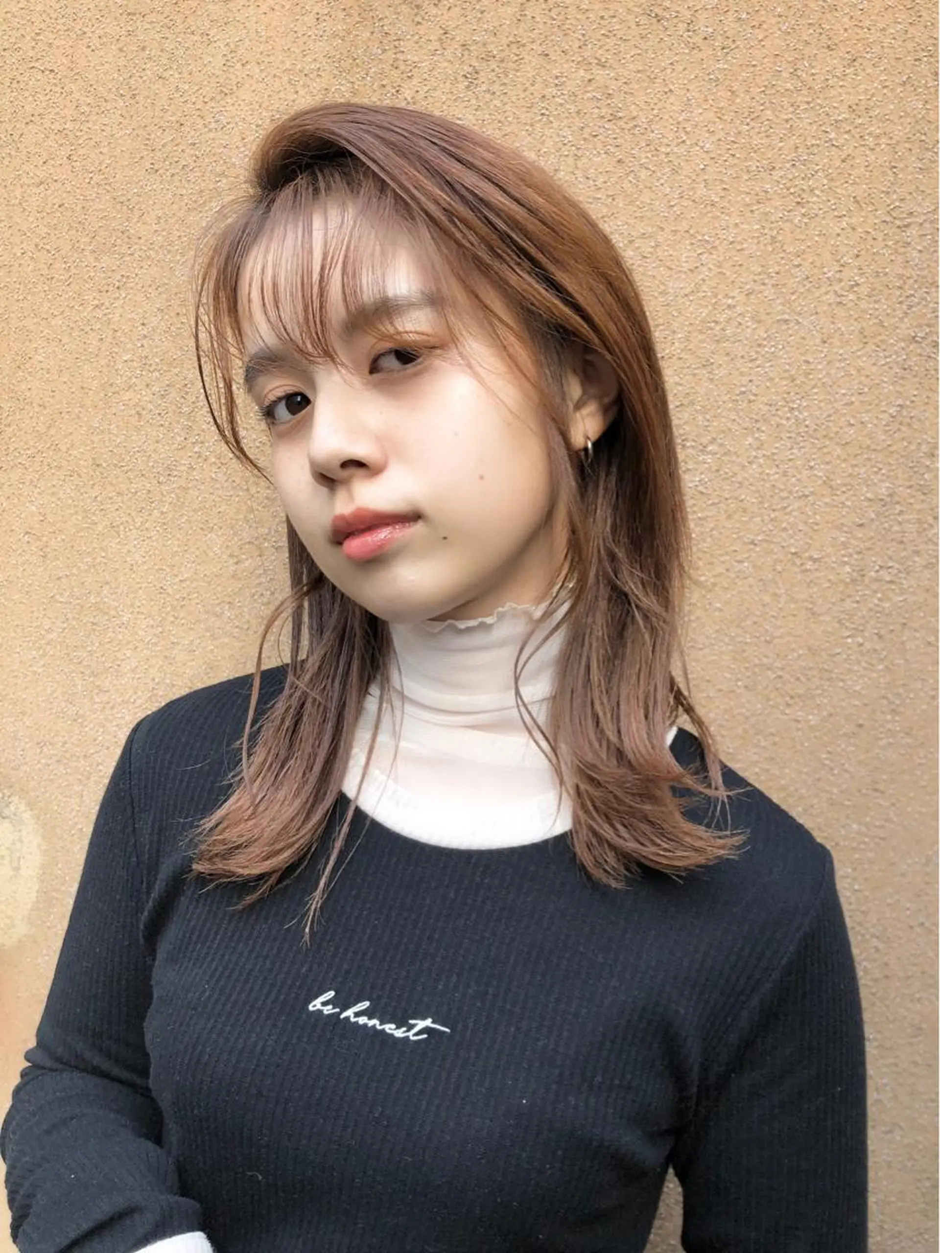 ロング カラー ヘアアレンジ アディクシーカラー アッシュ ベージュカラー 黒髪 ブリーチ カット トリートメント ヘアセット JURI🤎 ワンカールレイヤーのヘアスタイル