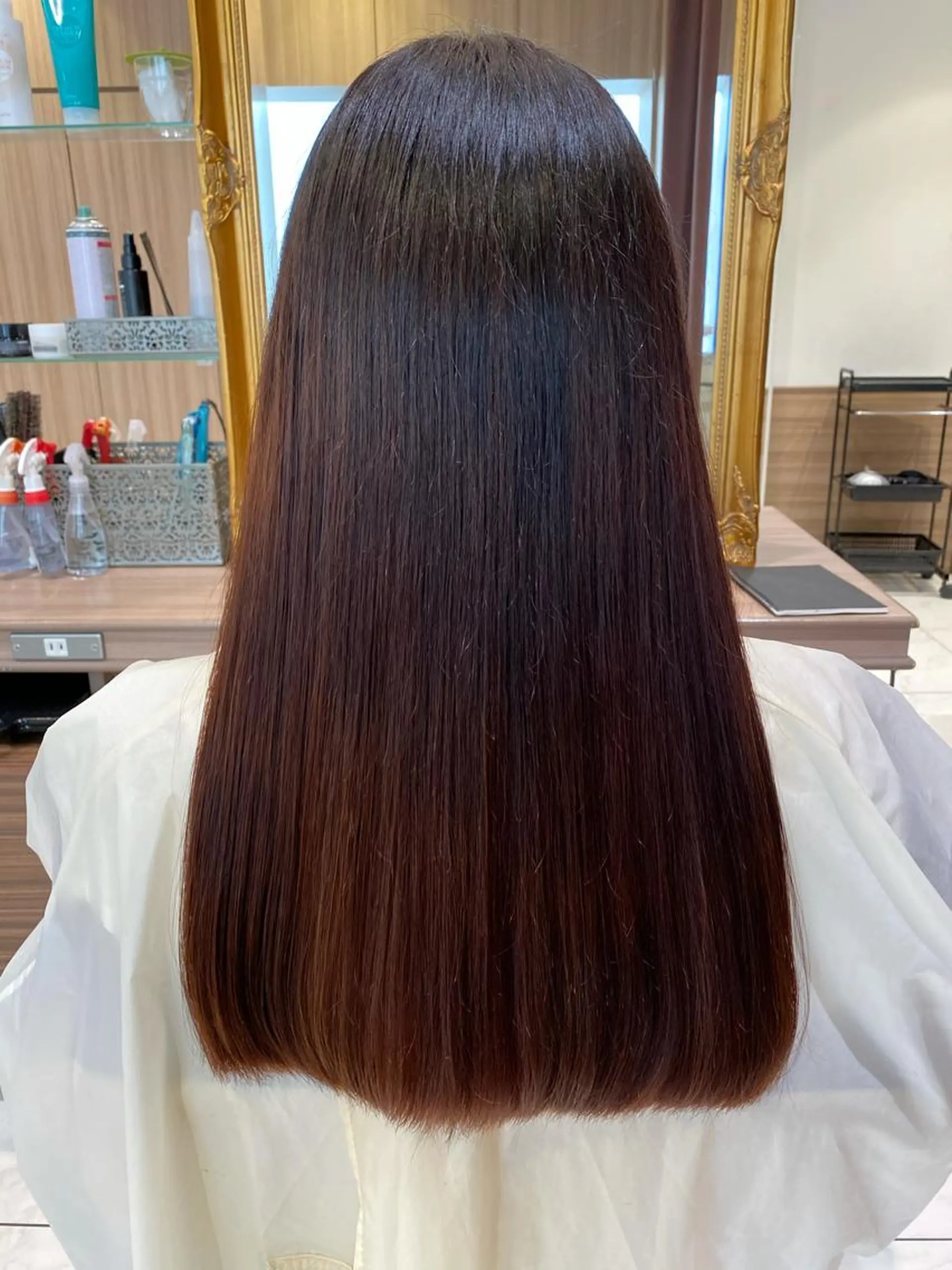 ロング パーマ Ash浦安店 富谷 日菜乃のヘアスタイル