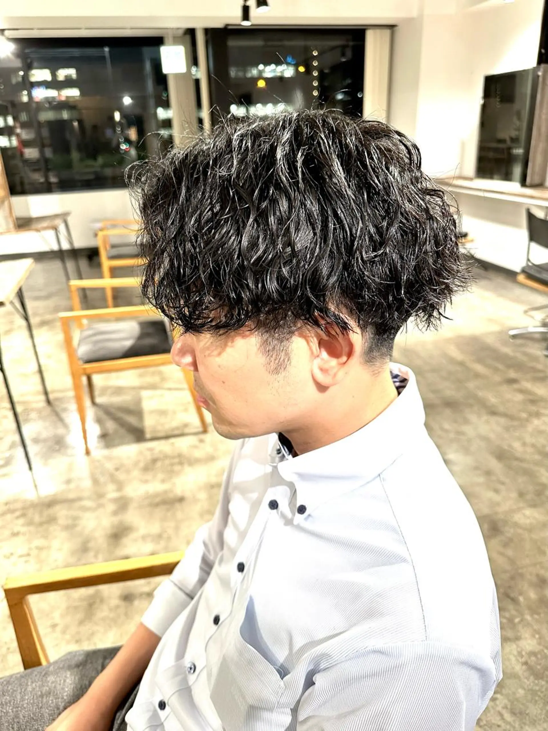 メンズ メンズパーマ メンズツイストパーマ 波巻きパーマ ツイストパーマ カット パーマ トリートメント 骨格補正施術/メンズ 専門美容師/YUYAのヘアスタイル