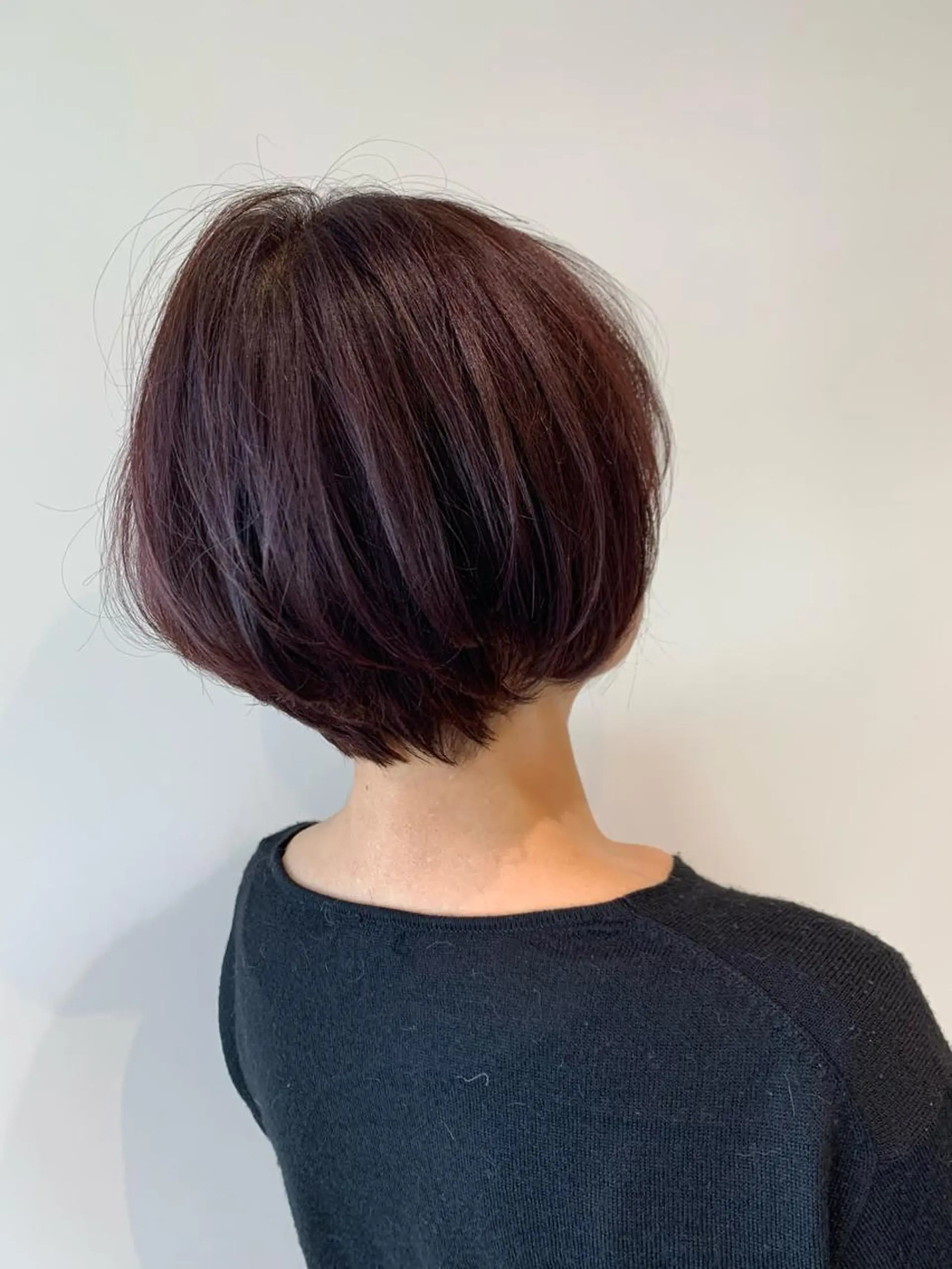 ショート カラー 小島嵩人 縮毛矯正 髪質改善のヘアスタイル