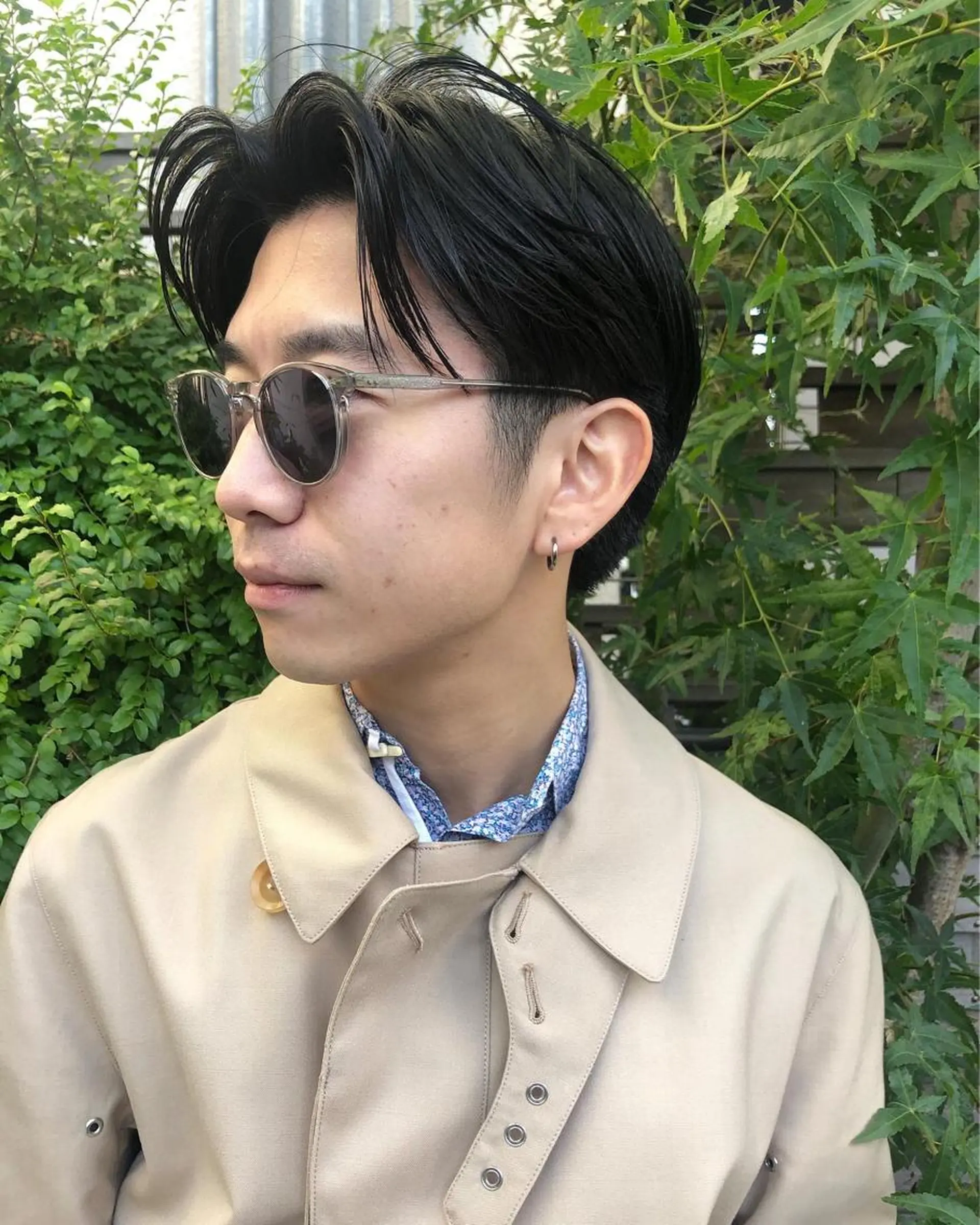 メンズ センターパート ツーブロック 刈り上げ “ミニモ最高評価獲得 “代表"Kohei"のヘアスタイル