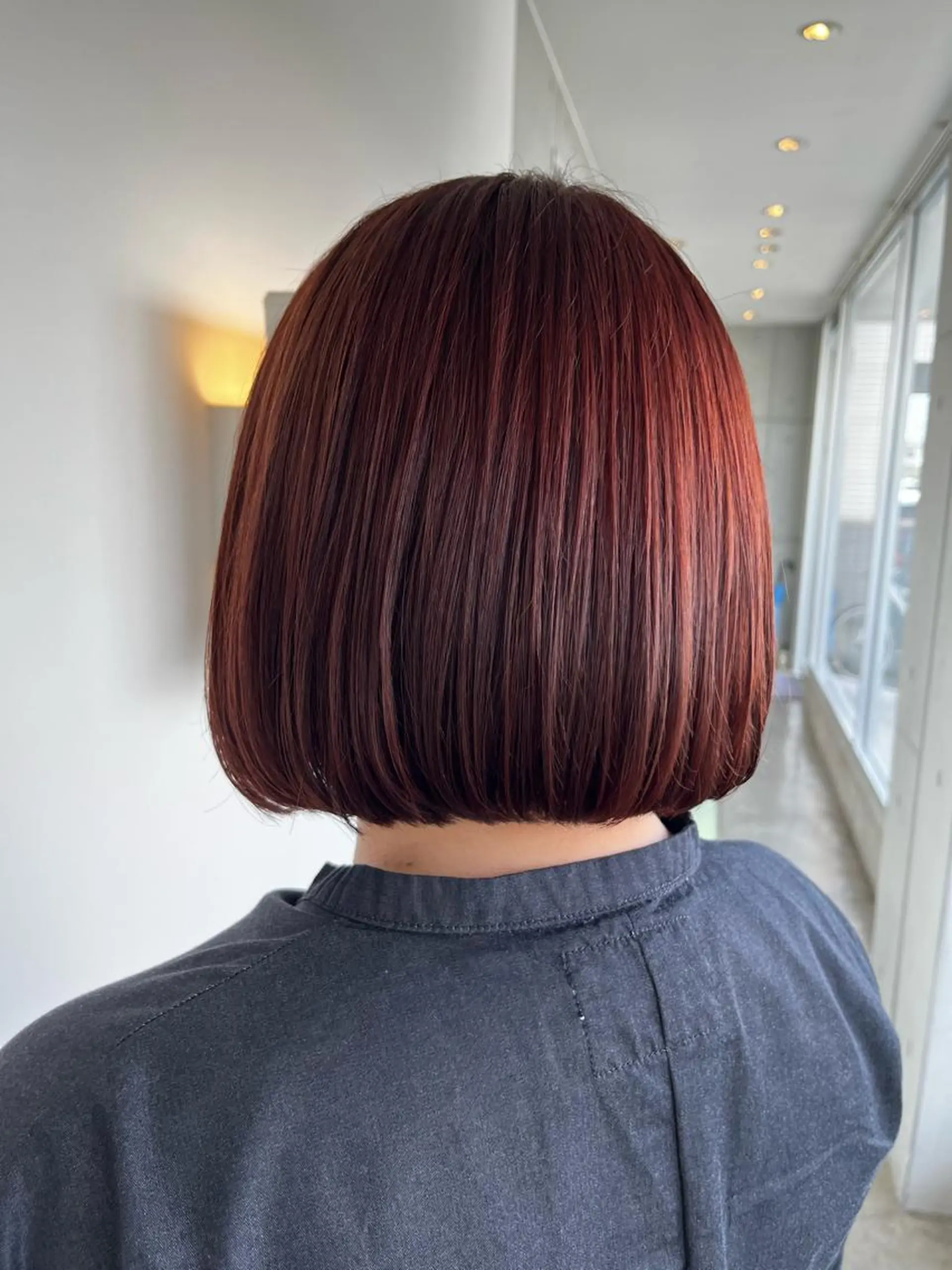 ショート おせ ちさとのヘアスタイル