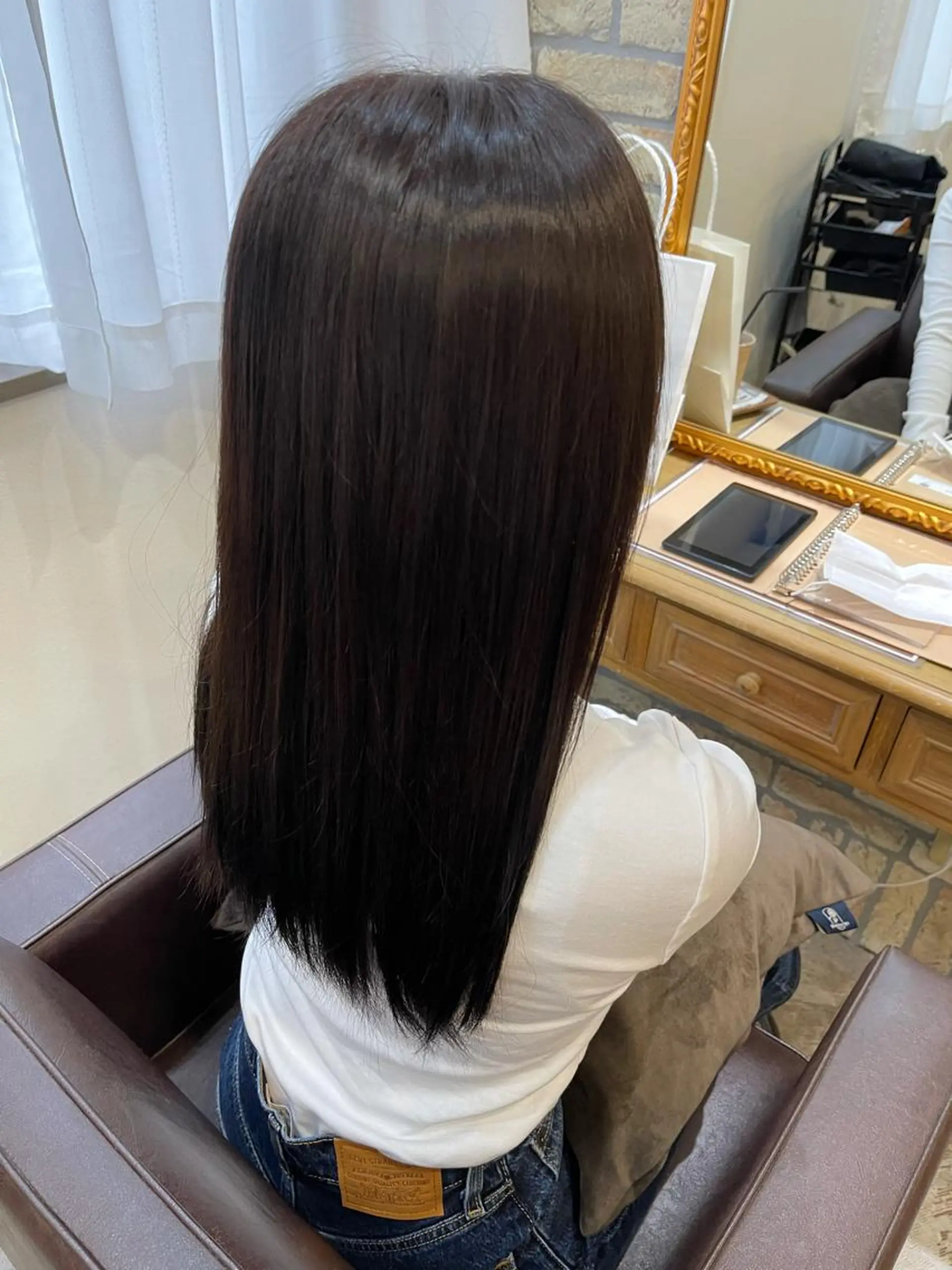 ミディアム カット ヘアカラー トリートメント 🫧chinatsu 🫧のヘアスタイル