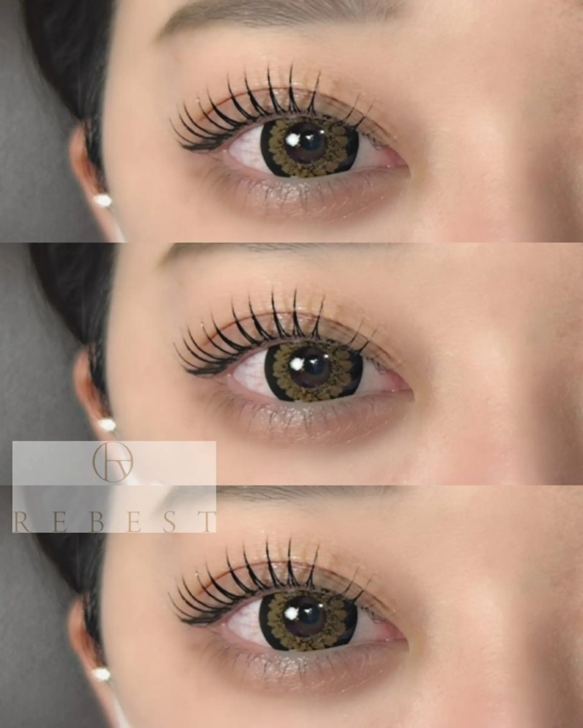 マツエク・マツパ マツパ yuuka REBEST心斎橋のマツエク・マツパデザイン