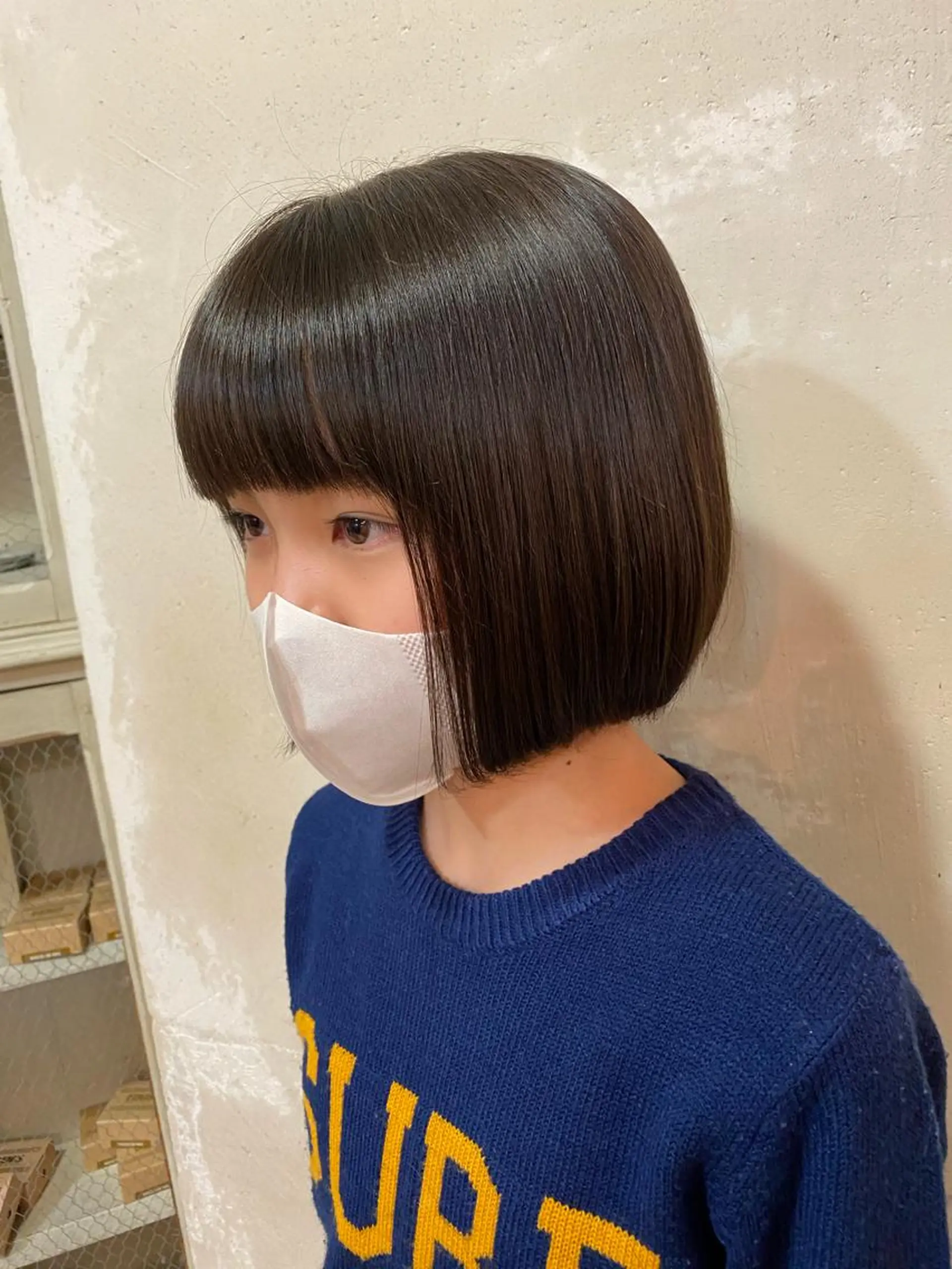 ショート ボブ 井上 日菜乃のヘアスタイル