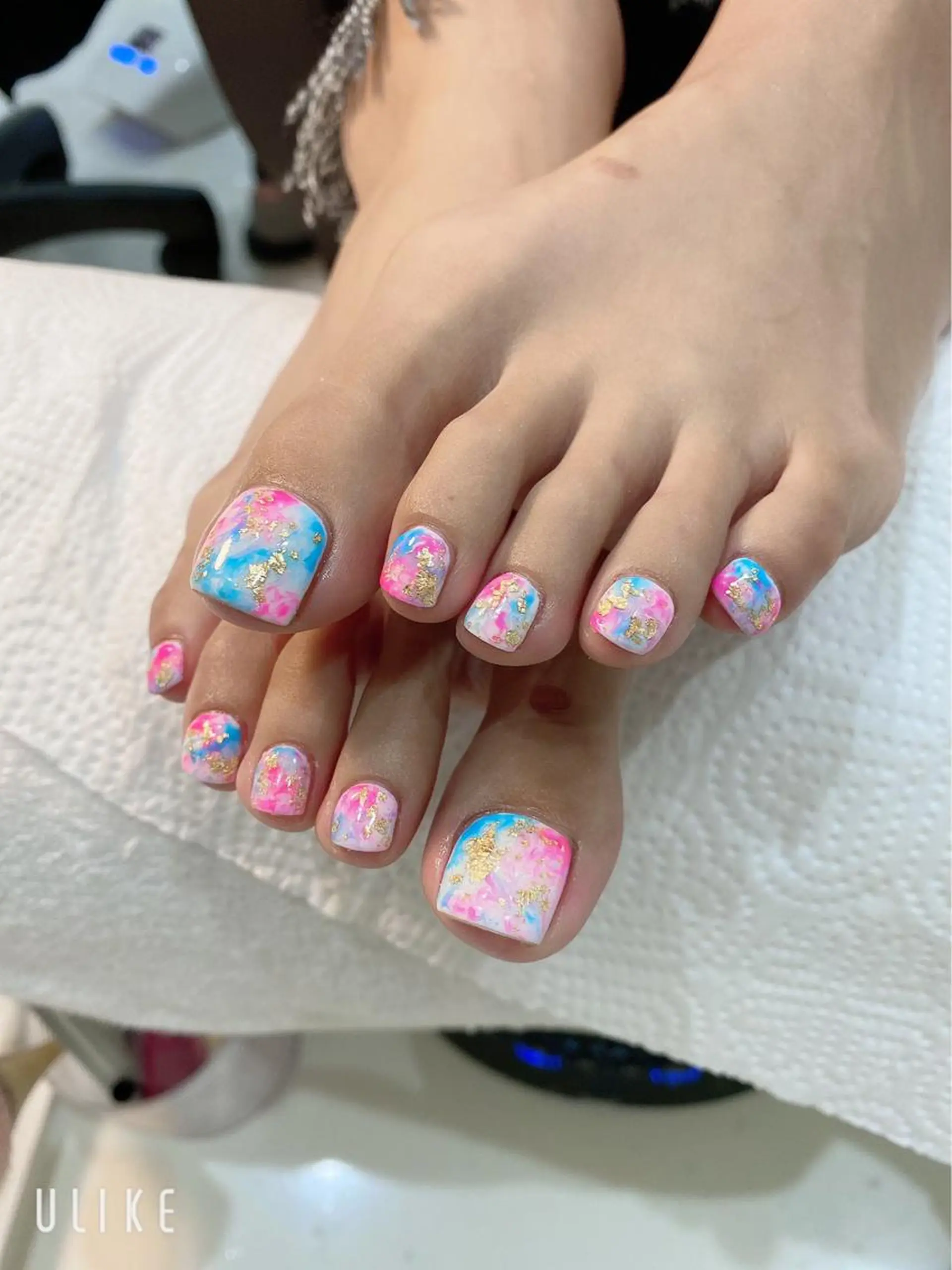 ショート ネイル アートネイル フットネイル 《LB》ラブリエ Nail&eyeのマツエク・マツパデザイン