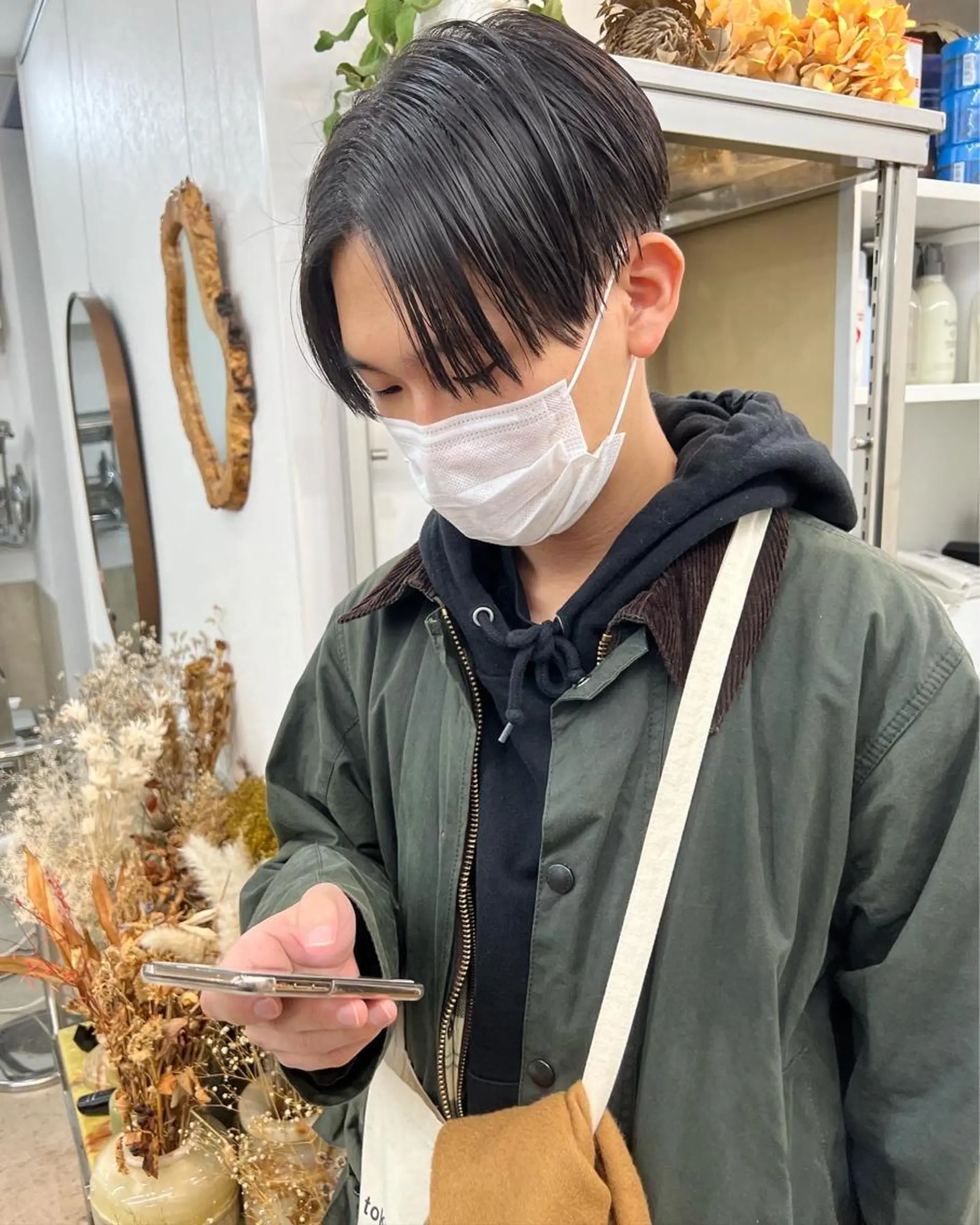 ショート カラー パーマ ヘアアレンジ メンズ 【池袋/スパイキー ショート】ⓝⓘⓜⓤのヘアスタイル