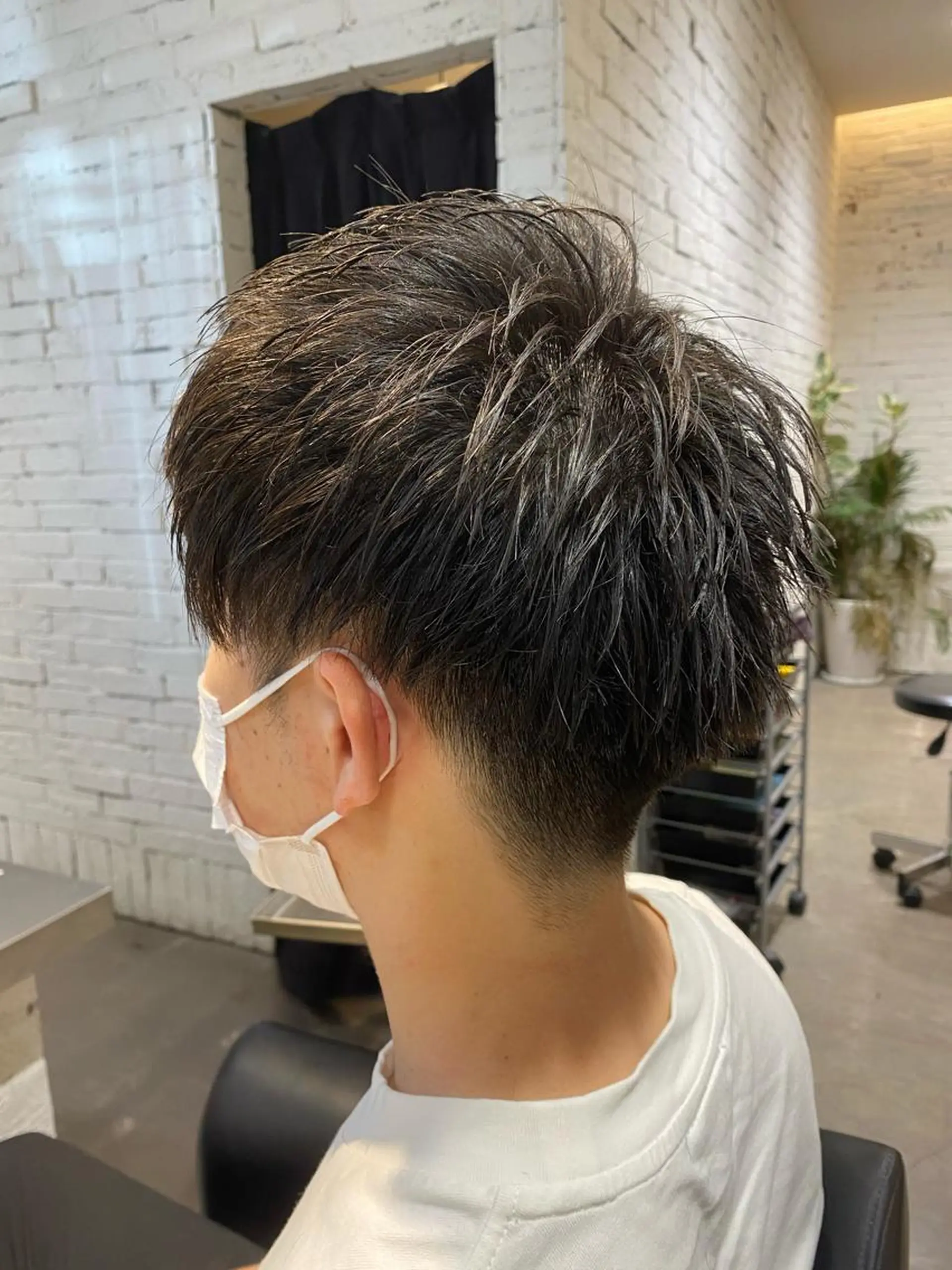 メンズ 前田 輝のヘアスタイル