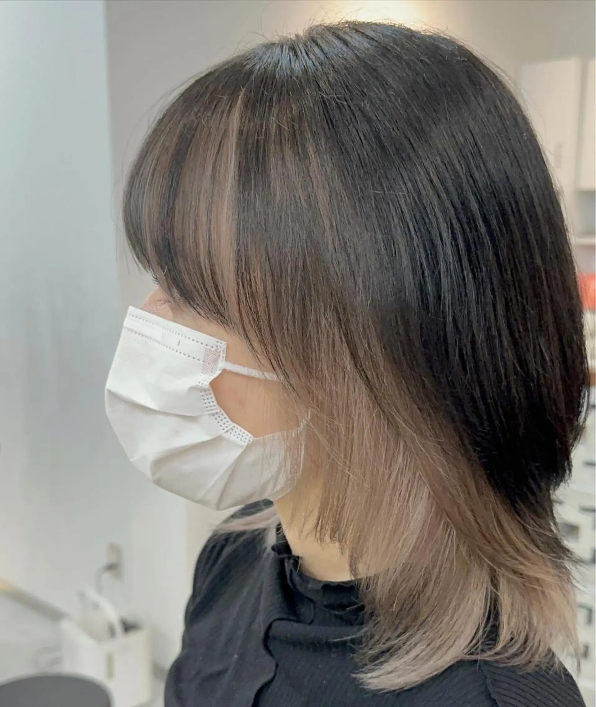 ショート カラー インナーカラー カイリ /レイヤーカットのヘアスタイル