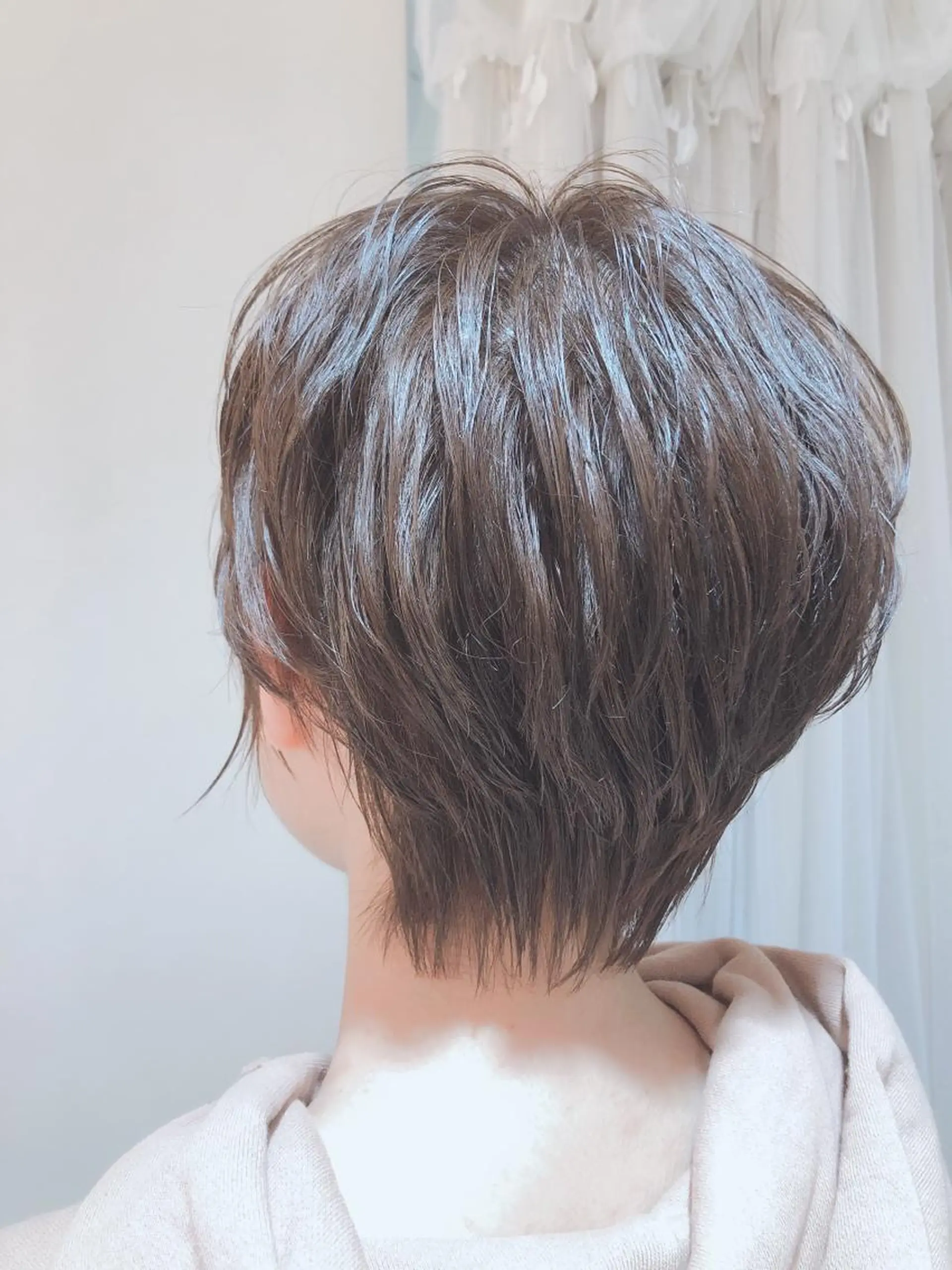 ショート カラー ヘアアレンジ 横浜Bob美容師🤎 ERINAのヘアスタイル