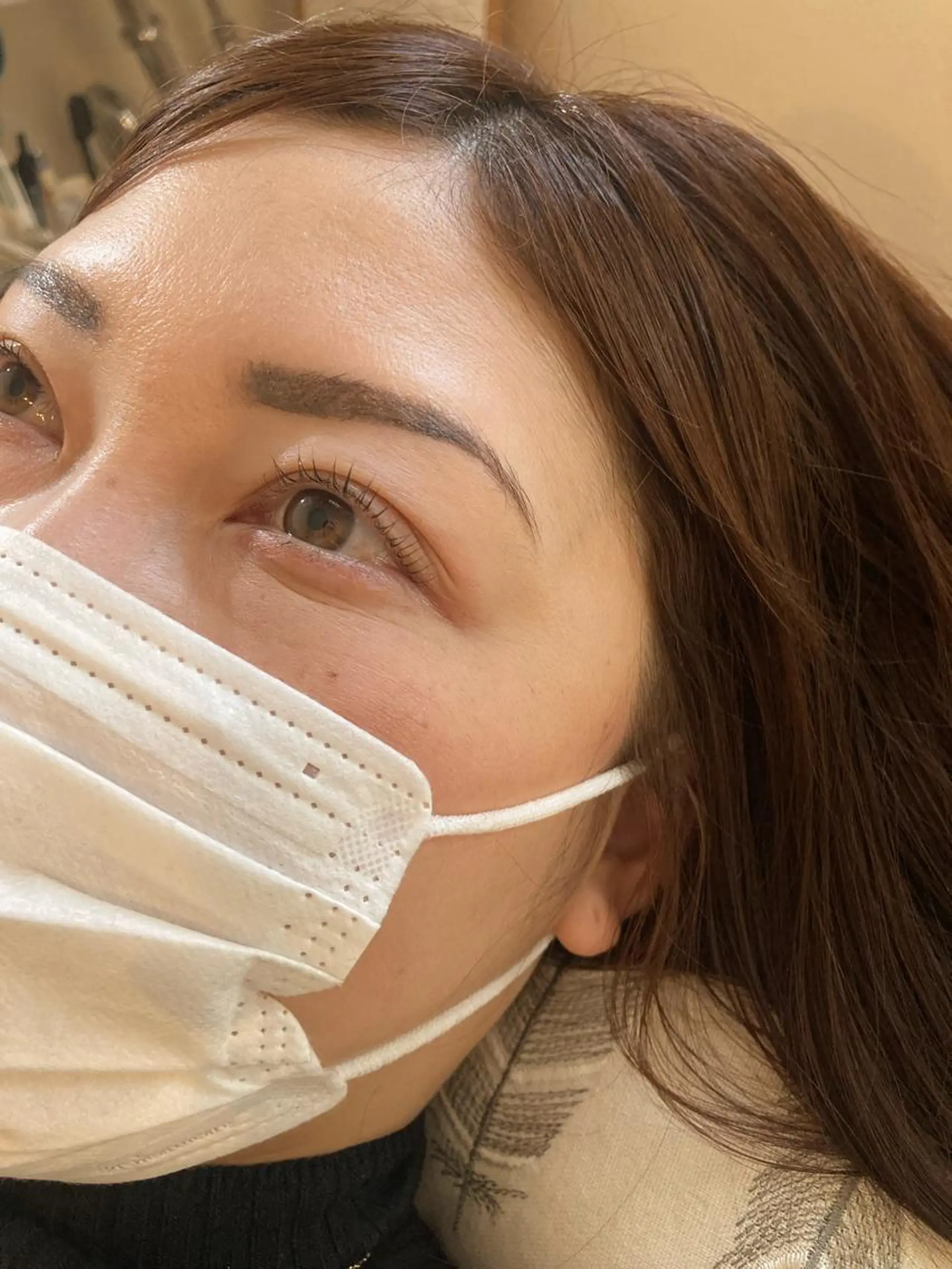 マツエク・マツパ ナチュラル 一重×まつ毛パーマ マツパ Lassy keikoの眉毛・アイブロウイメージ