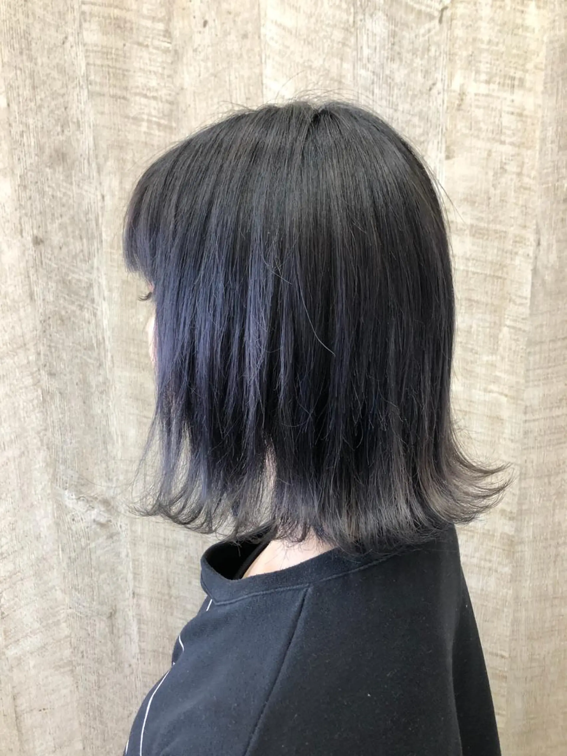 ミディアム カラー ブルーカラー ブルージュ ネイビーカラー 外国人風カラー hair salon Ame(エイム)所属・熊井 達也のエステ・リラクイメージ